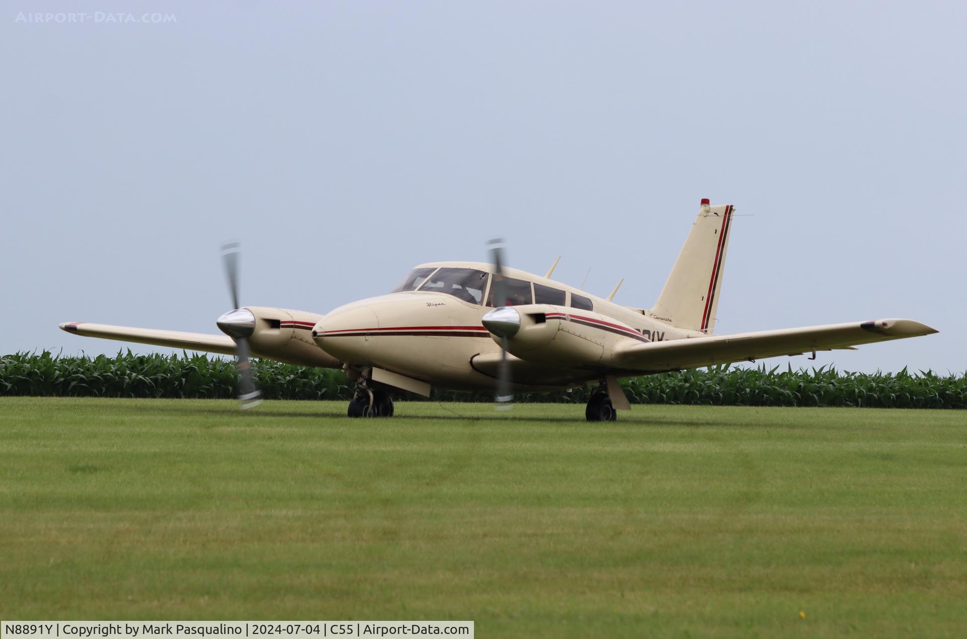 N8891Y, 1970 Piper PA-39-160 Twin Comanche C/R C/N 39-49, Piper PA-39-160