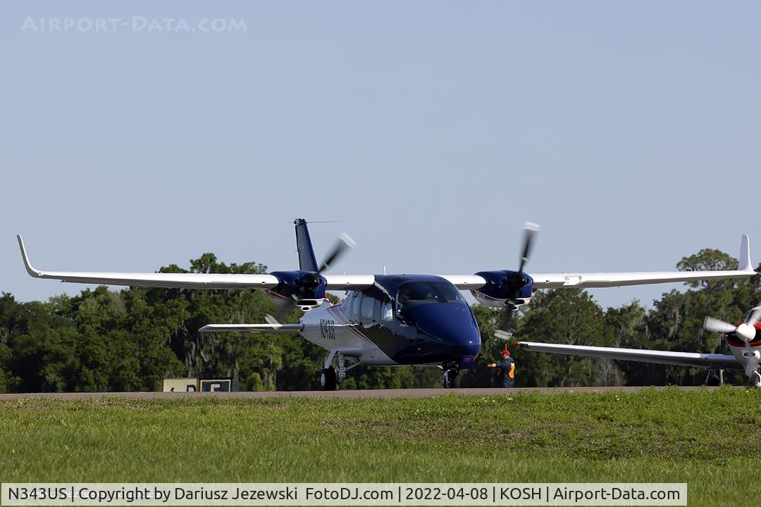 N343US, Costruzioni Aeronautiche Tecna P2006T C/N 343/US, Costruzioni Aeronautiche Tecna P2006T   C/N 343/US, N343US