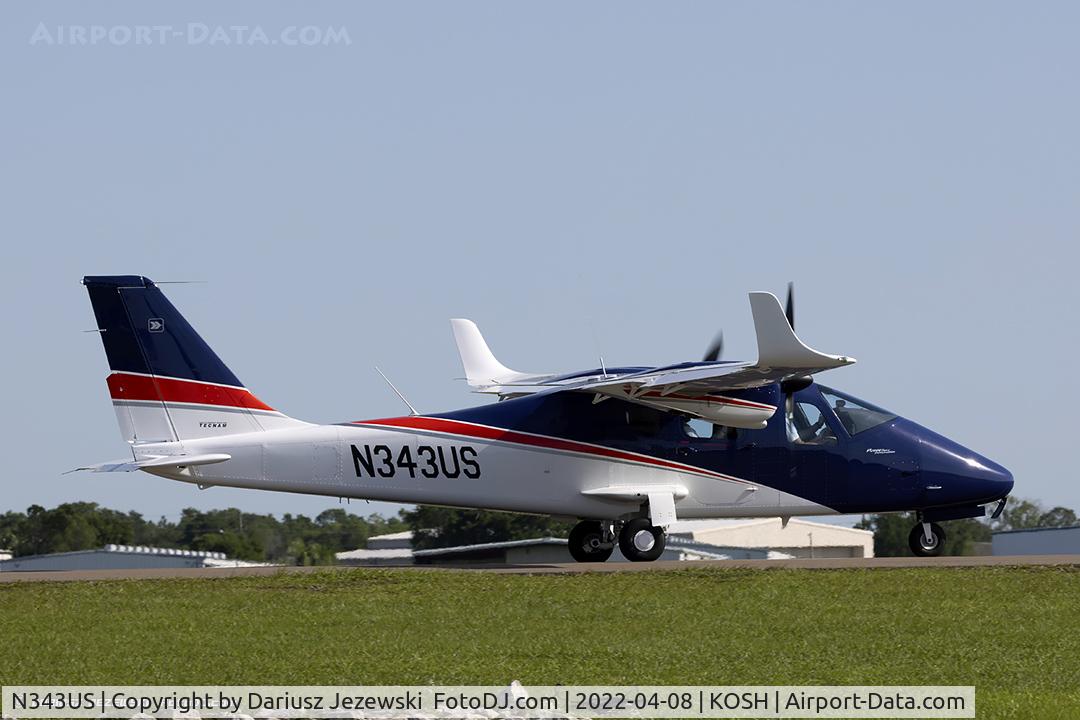 N343US, Costruzioni Aeronautiche Tecna P2006T C/N 343/US, Costruzioni Aeronautiche Tecna P2006T   C/N 343/US, N343US