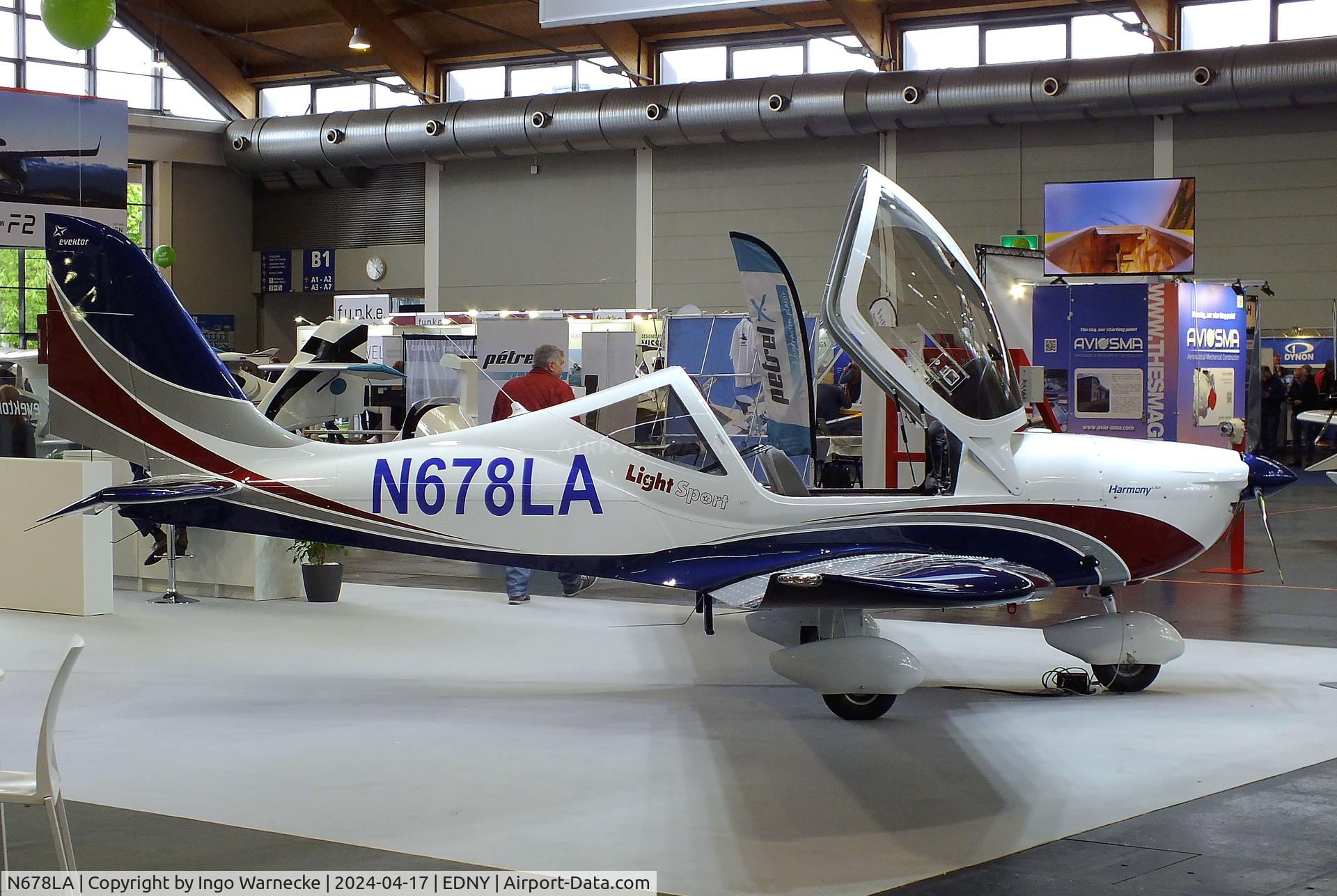 N678LA, Evektor-Aerotechnik Harmony LSA C/N not found_N678LA, Evektor Harmony LSA at the AERO 2024, Friedrichshafen