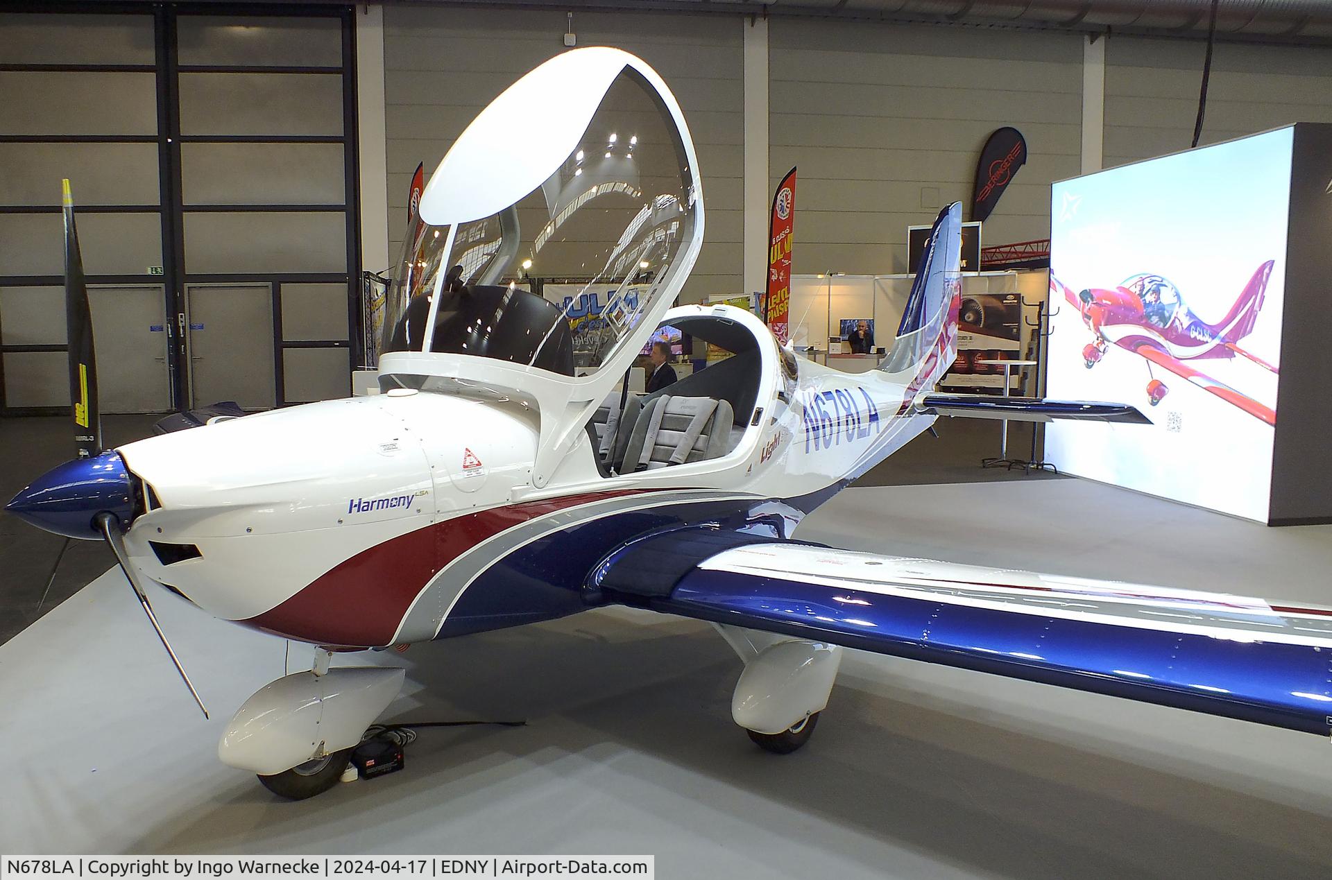 N678LA, Evektor-Aerotechnik Harmony LSA C/N not found_N678LA, Evektor Harmony LSA at the AERO 2024, Friedrichshafen