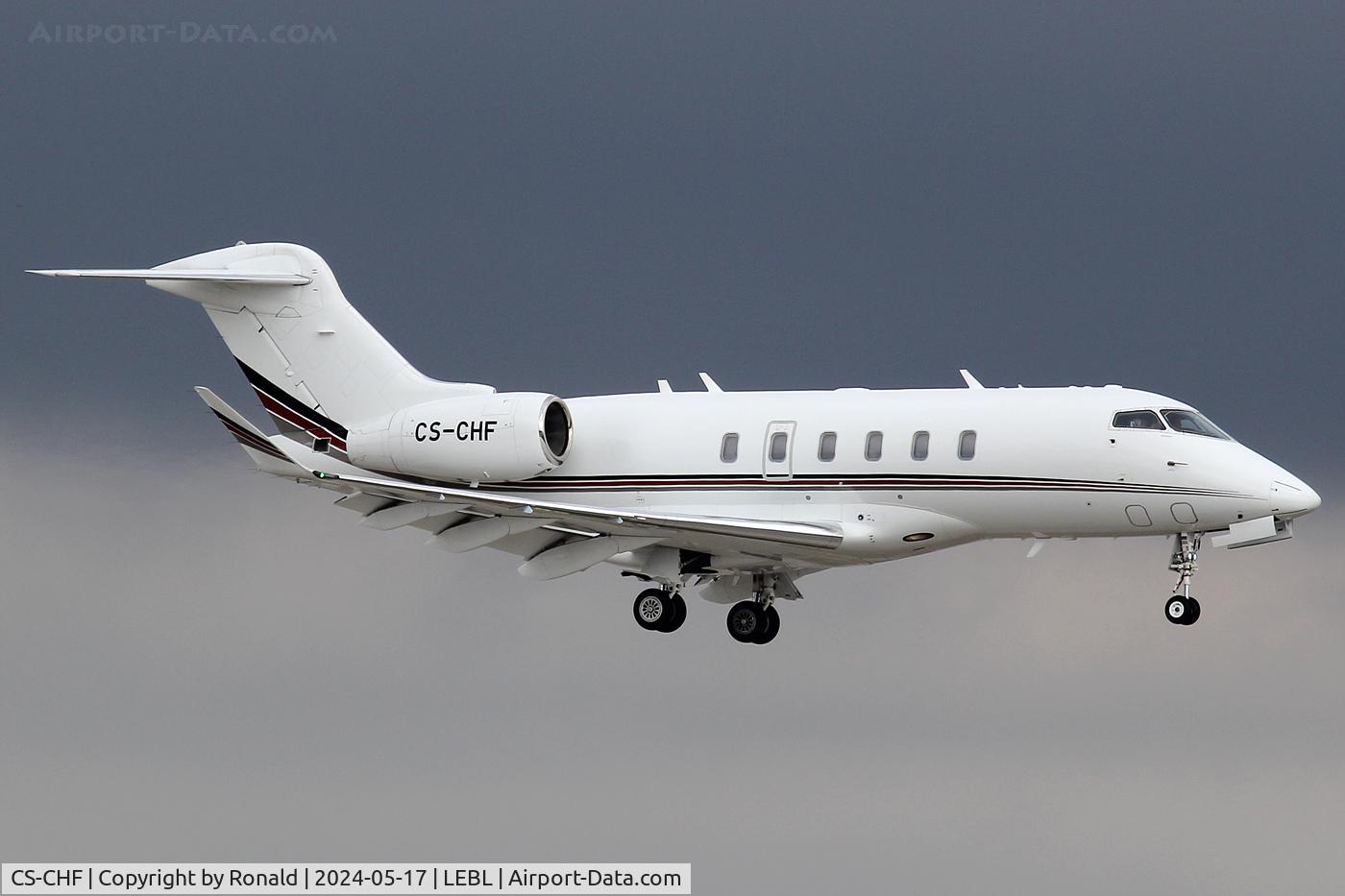 CS-CHF, 2017 Bombardier Challenger 350 (BD-100-1A10) C/N 20671, at bcn