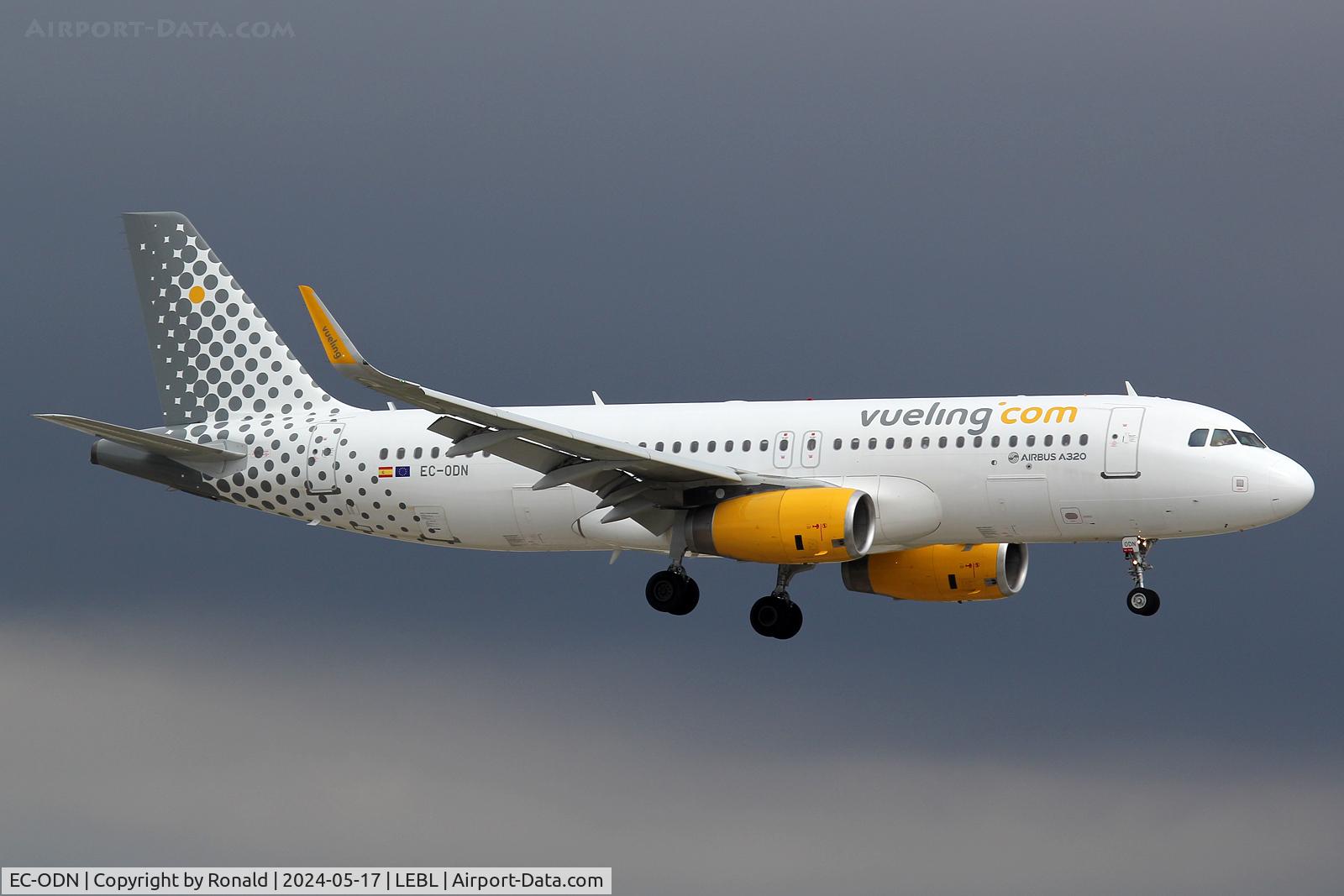 EC-ODN, 2015 Airbus A320-232 C/N 6544, at bcn