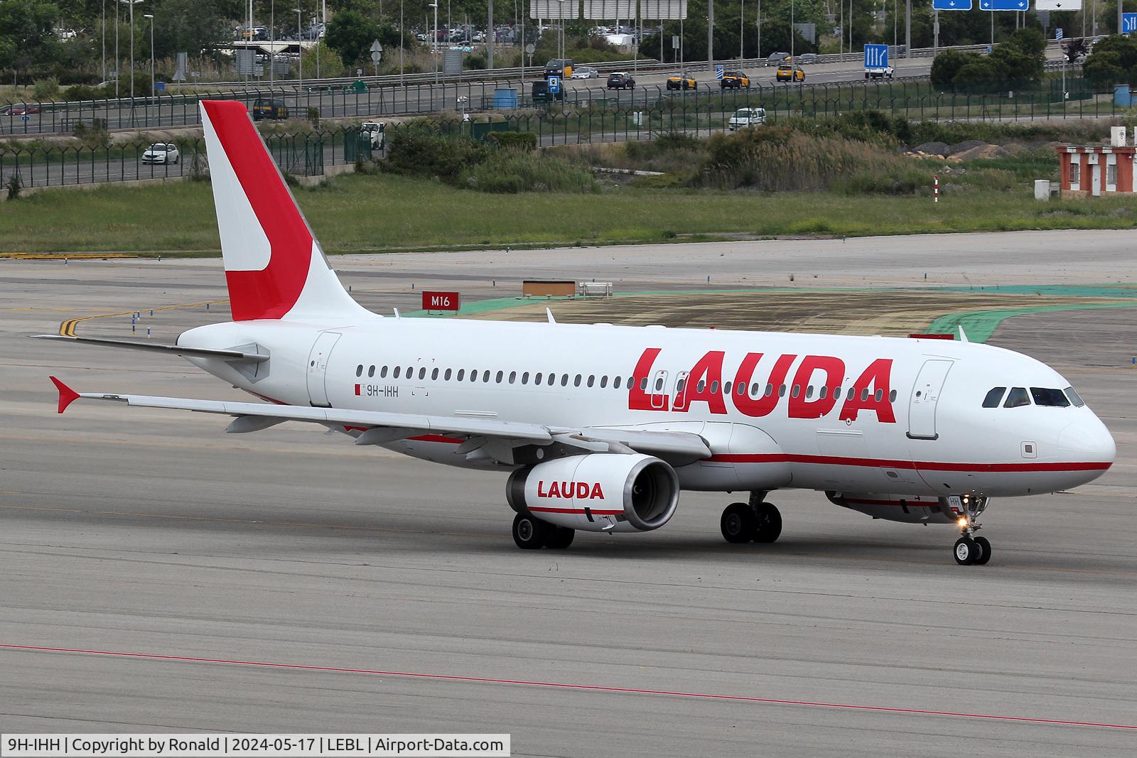 9H-IHH, 2005 Airbus A320-232 C/N 2502, at bcn