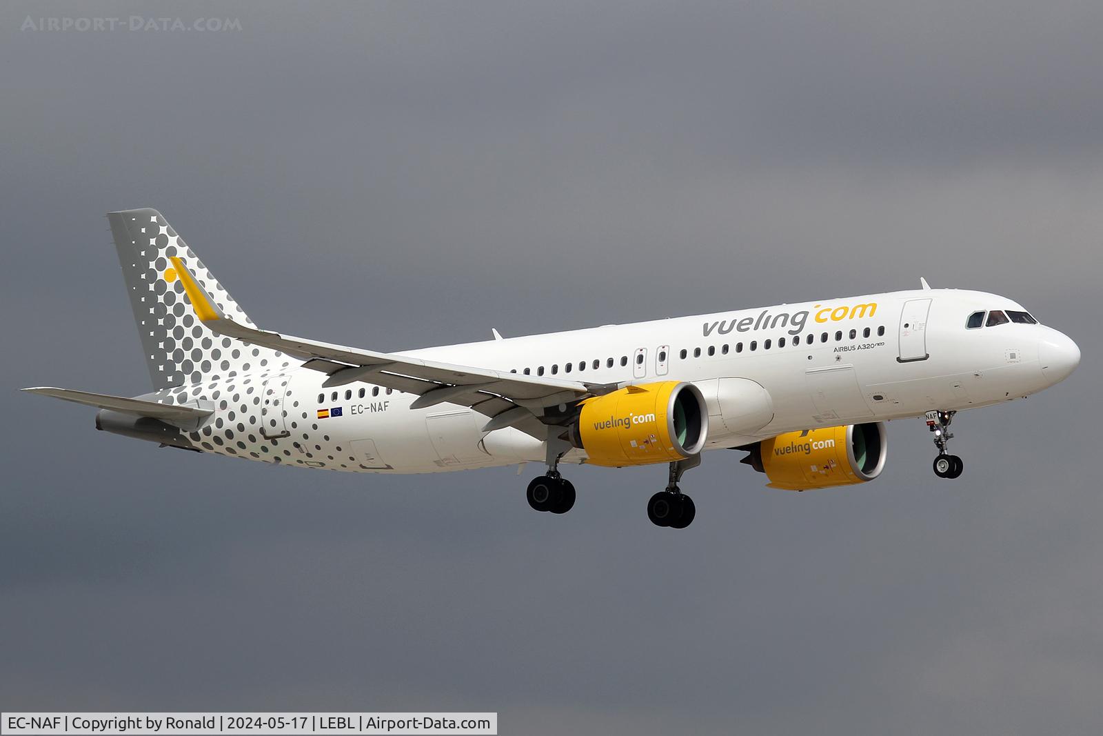 EC-NAF, 2018 Airbus A320-271N C/N 8468, at bcn