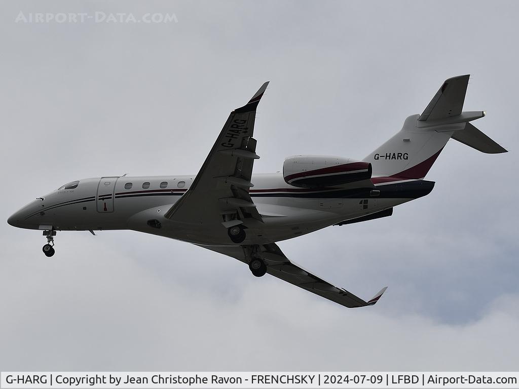 G-HARG, 2016 Embraer EMB-550 Legacy 500 C/N 55000039, CLF933A from Farnborough FAB