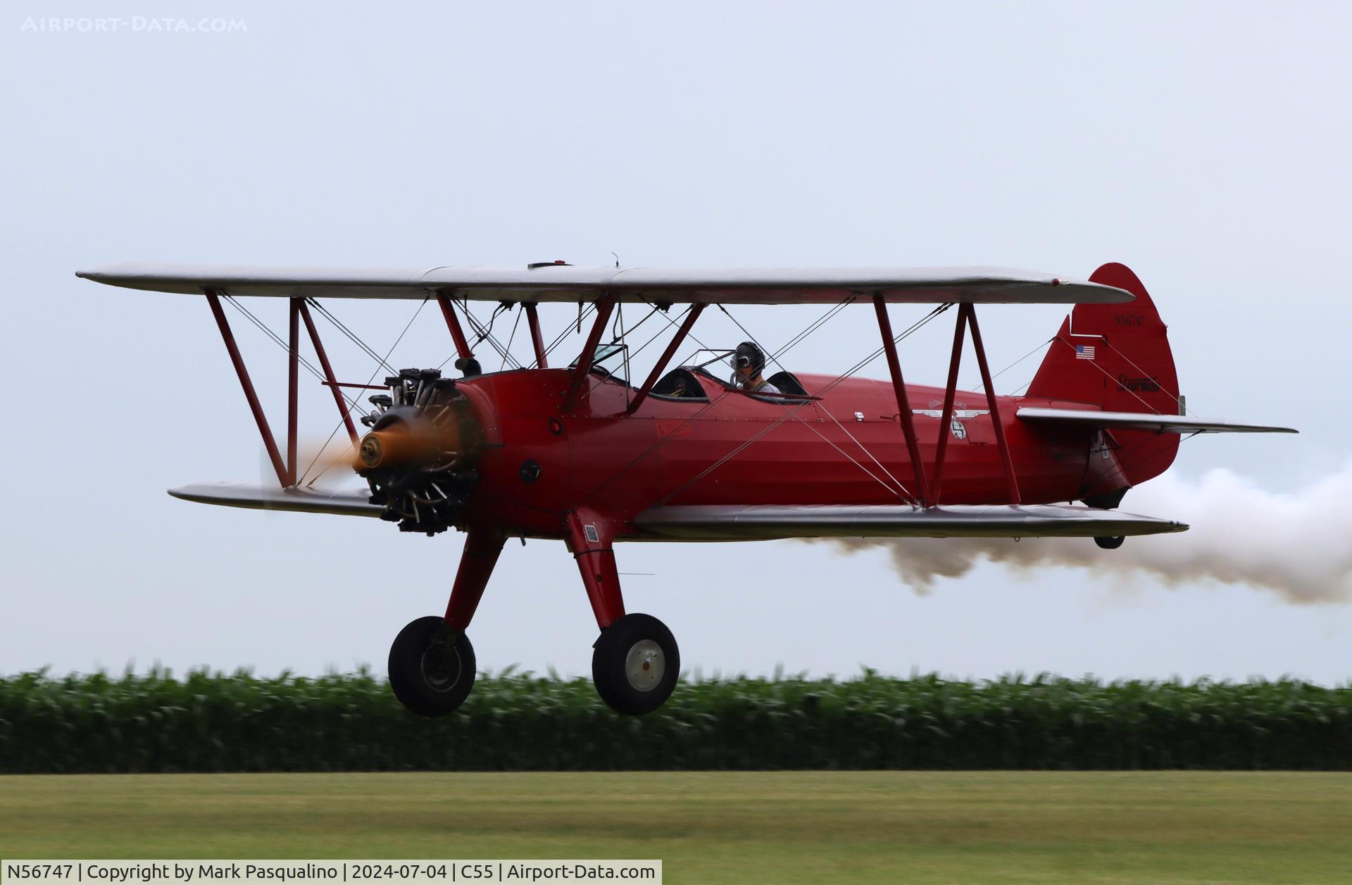 N56747, 1942 Boeing D75N1 C/N 75-4036, Stearman