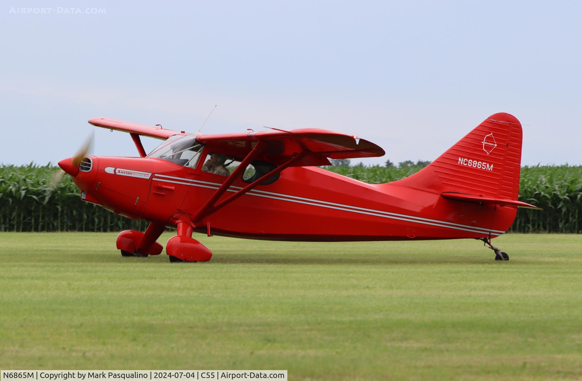 N6865M, Stinson 108-3 Voyager C/N 1084865, Stinson 108-3