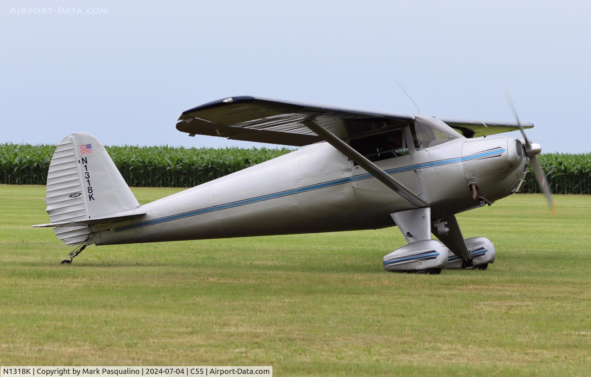 N1318K, 1947 Luscombe 8A C/N 4045, Luscombe 8A