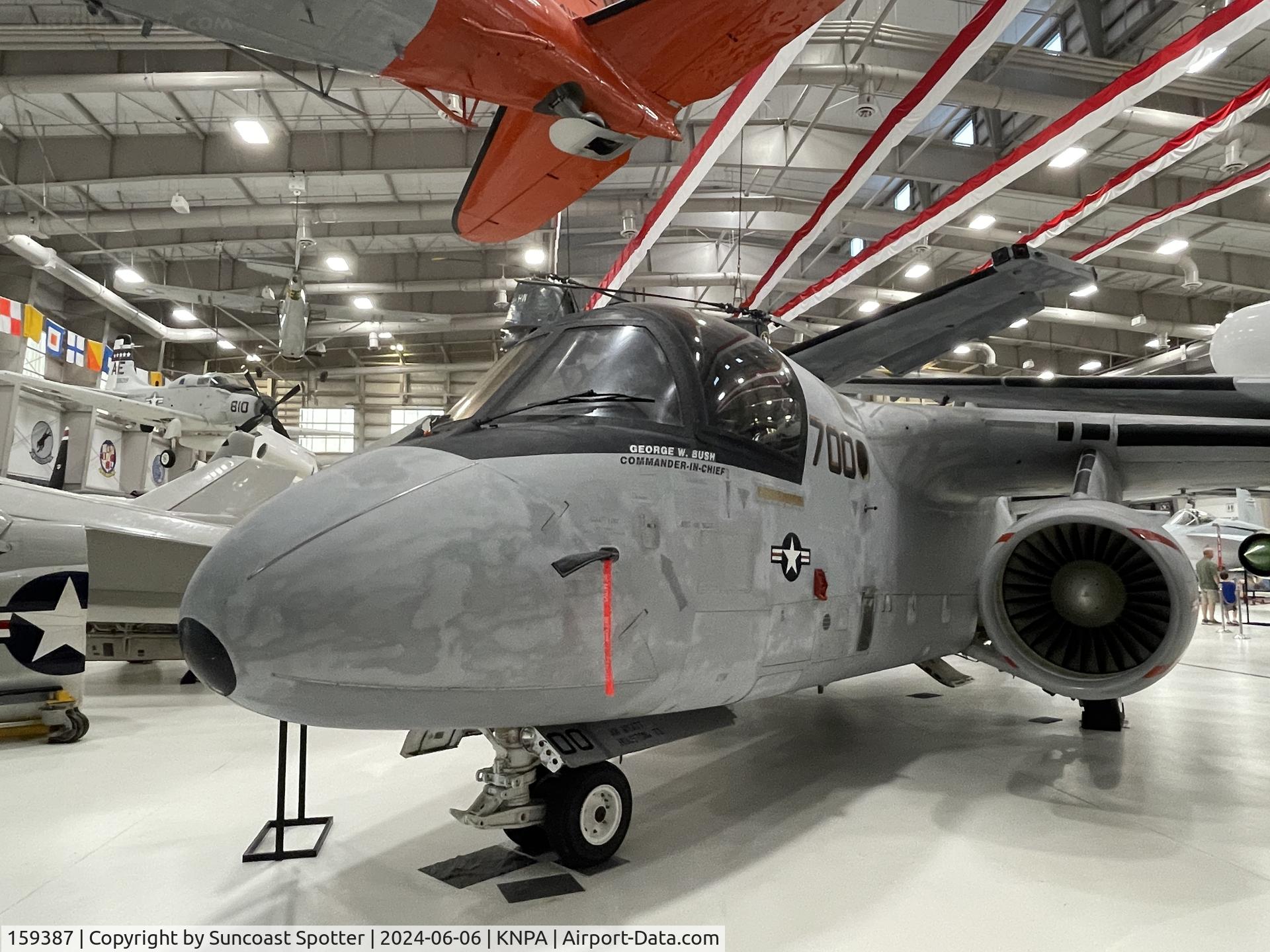 159387, Lockheed S-3B Viking C/N 394A-1023, An US Navy S-3 Viking from Sea Control Squadron 35 aboard the USS Abraham Lincoln on display at the National Naval Aviation Museum