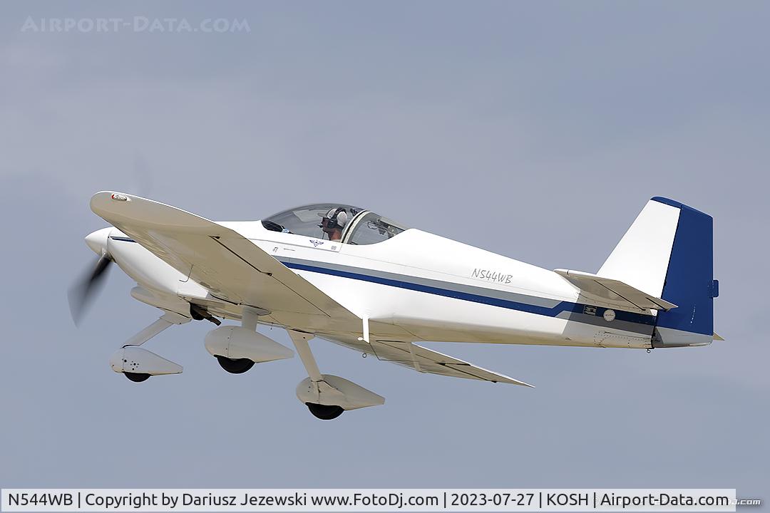 N544WB, 1997 Vans RV-6A C/N 21544, Vans RV-6A  C/N 21544, N544WB