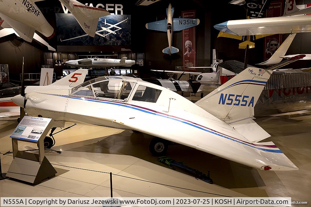 N555A, 1962 Dyke JD-2 Delta C/N 1001, Dyke JD-2 Delta  C/N 1001, N555A - EAA Museum