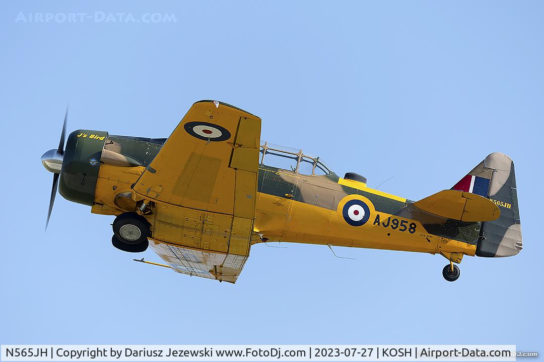 N565JH, 1954 Canadian Car & Foundry Harvard MK IV C/N CCF4-206, Canadian Car & Foundry Harvard Mk.IV  C/N CCF4-206 , N565JH