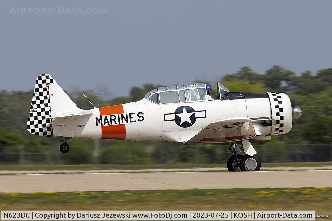 N623DC, 1943 North American AT-6C C/N 881516, North American AT-6C Texan  C/N 881516, N623DC