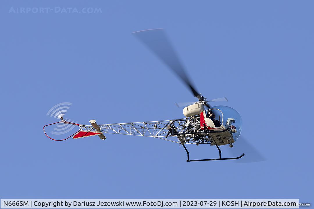 N666SM, Bell 47G-3B-1 Sioux C/N 3533, Bell 47G-3B-1  C/N (66-4292) 3533, N666SM