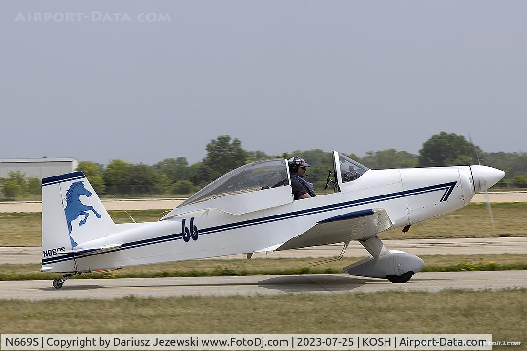 N669S, 1996 Bushby Mustang II C/N 7095, Mustang  C/N 7095, N669S