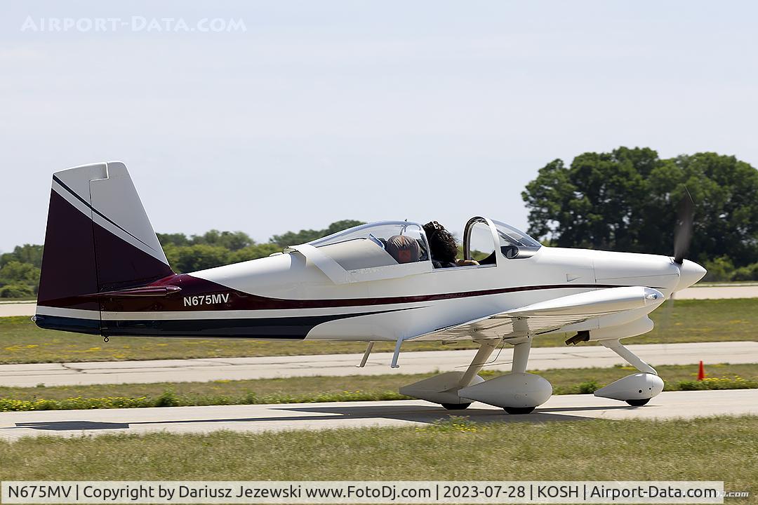 N675MV, 2007 Vans RV-7A C/N 71618, Vans RV-7A  C/N 71618, N675MV