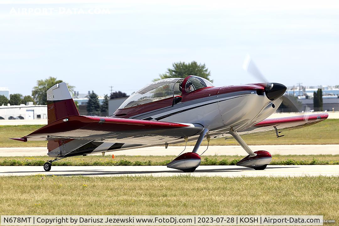 N678MT, 2016 Vans RV- 8 C/N 81077, Vans RV-8  C/N 81077, N678MT