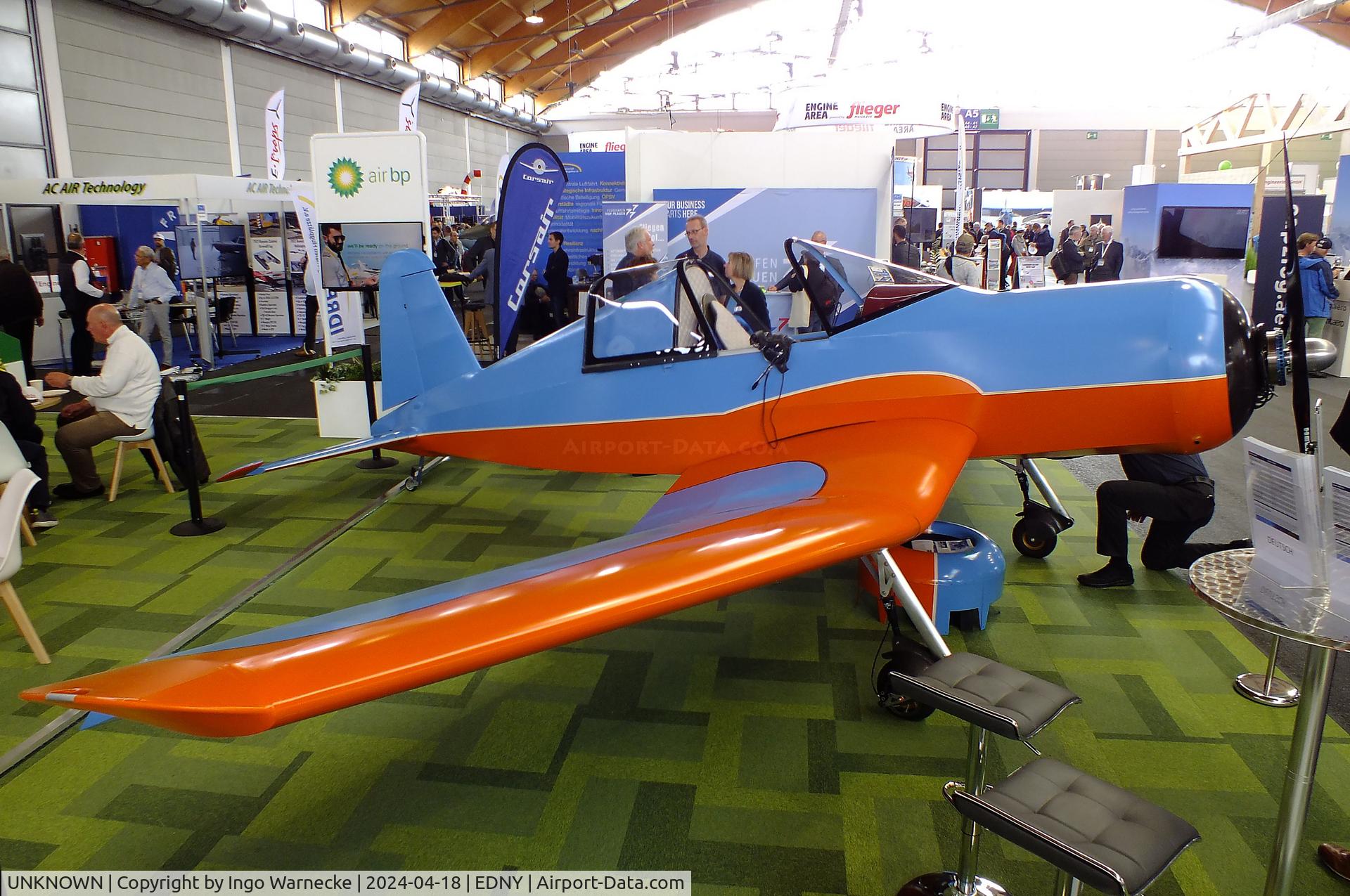 UNKNOWN, 2023 JH Aircraft Corsair e-motion C/N 01, JH Aircraft Corsair e-motion at the AERO 2024, Friedrichshafen