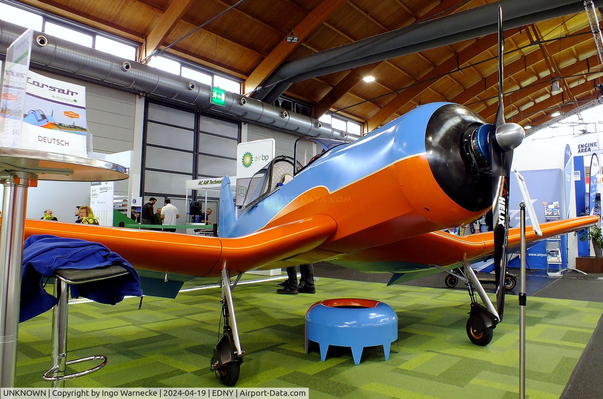 UNKNOWN, 2023 JH Aircraft Corsair e-motion C/N 01, JH Aircraft Corsair e-motion with electric motor at the AERO 2024, Friedrichshafen