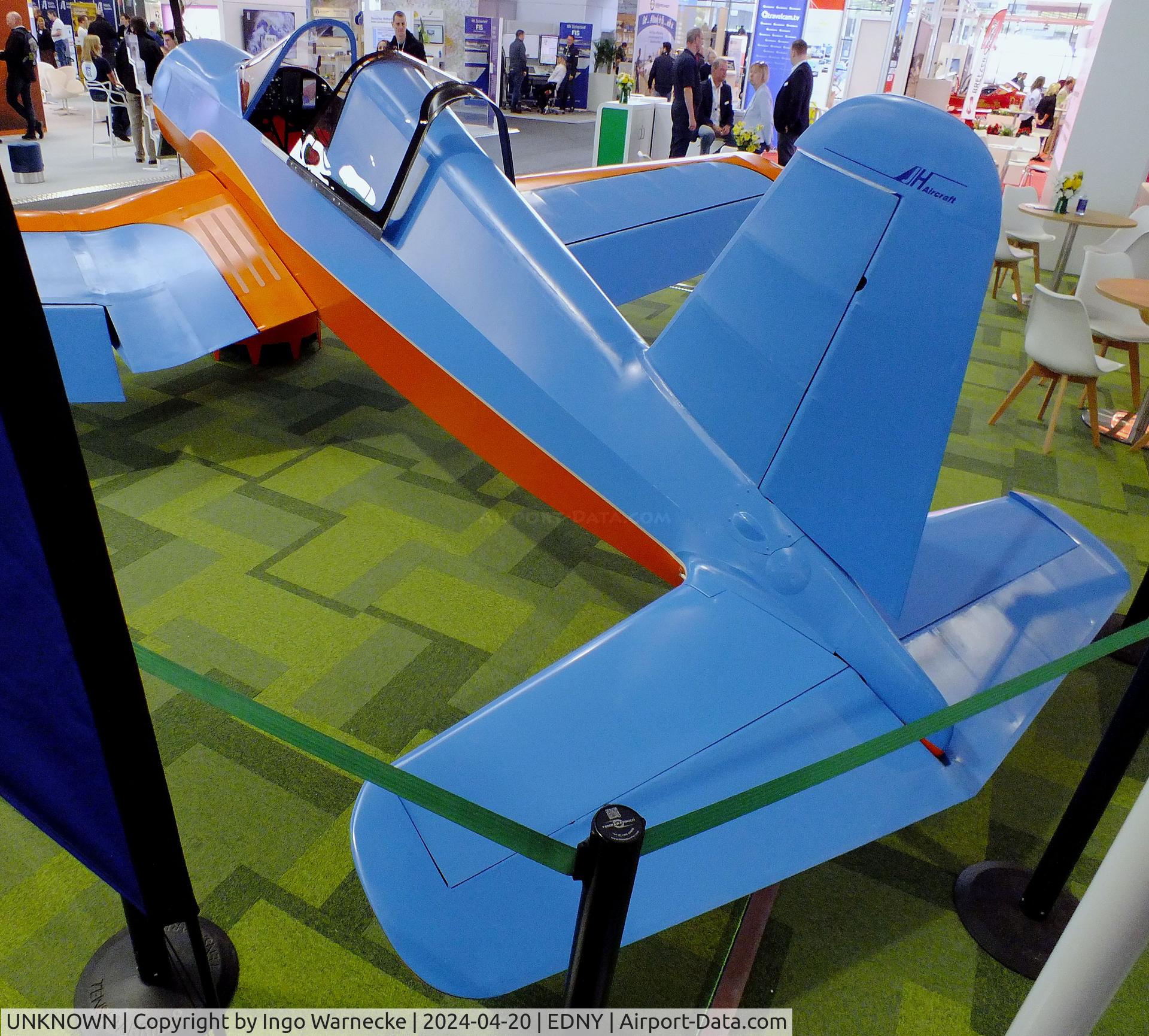 UNKNOWN, 2023 JH Aircraft Corsair e-motion C/N 01, JH Aircraft Corsair e-motion with electric motor at the AERO 2024, Friedrichshafen