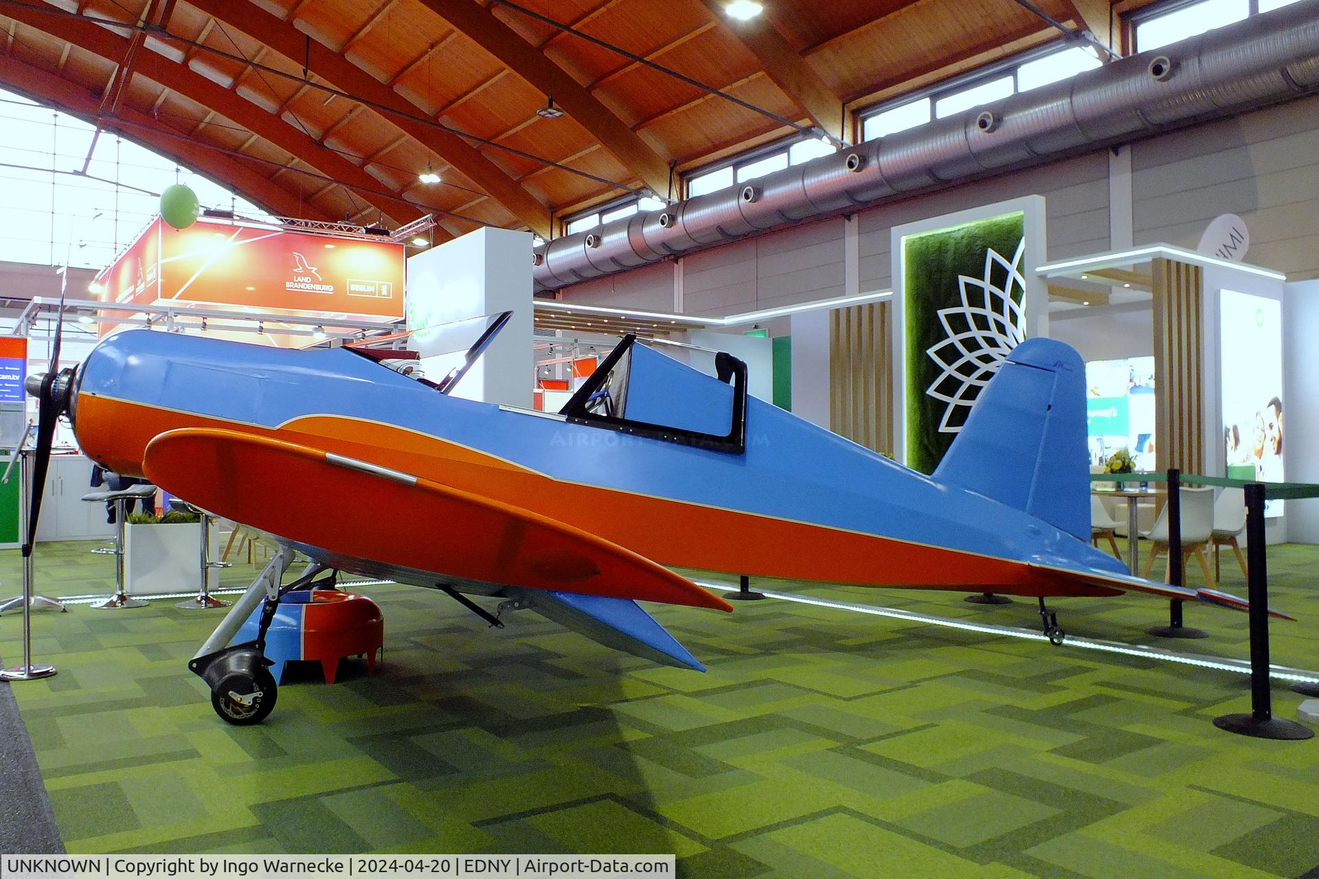 UNKNOWN, 2023 JH Aircraft Corsair e-motion C/N 01, JH Aircraft Corsair e-motion with electric motor at the AERO 2024, Friedrichshafen