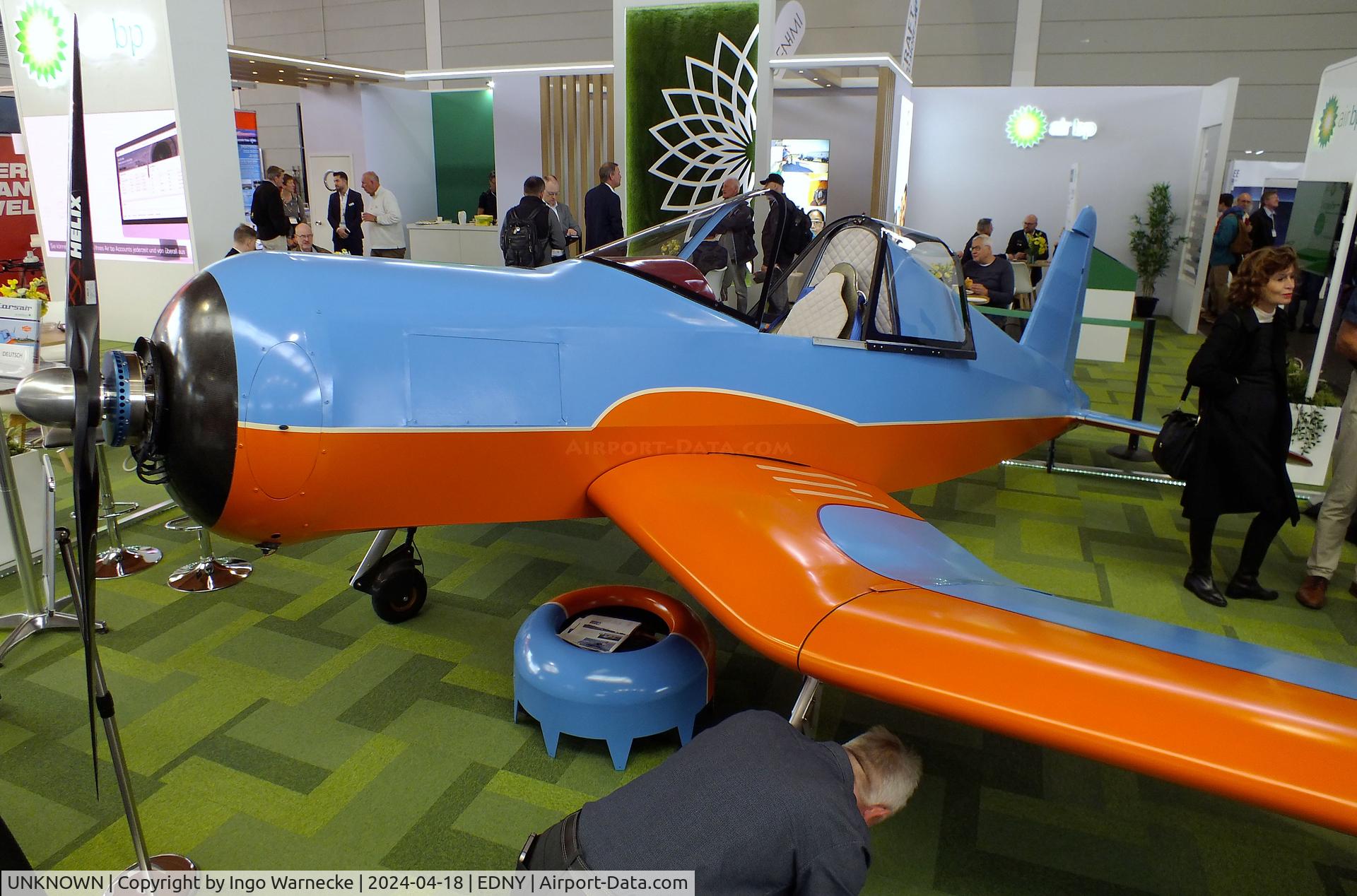 UNKNOWN, 2023 JH Aircraft Corsair e-motion C/N 01, JH Aircraft Corsair e-motion with electric motor at the AERO 2024, Friedrichshafen