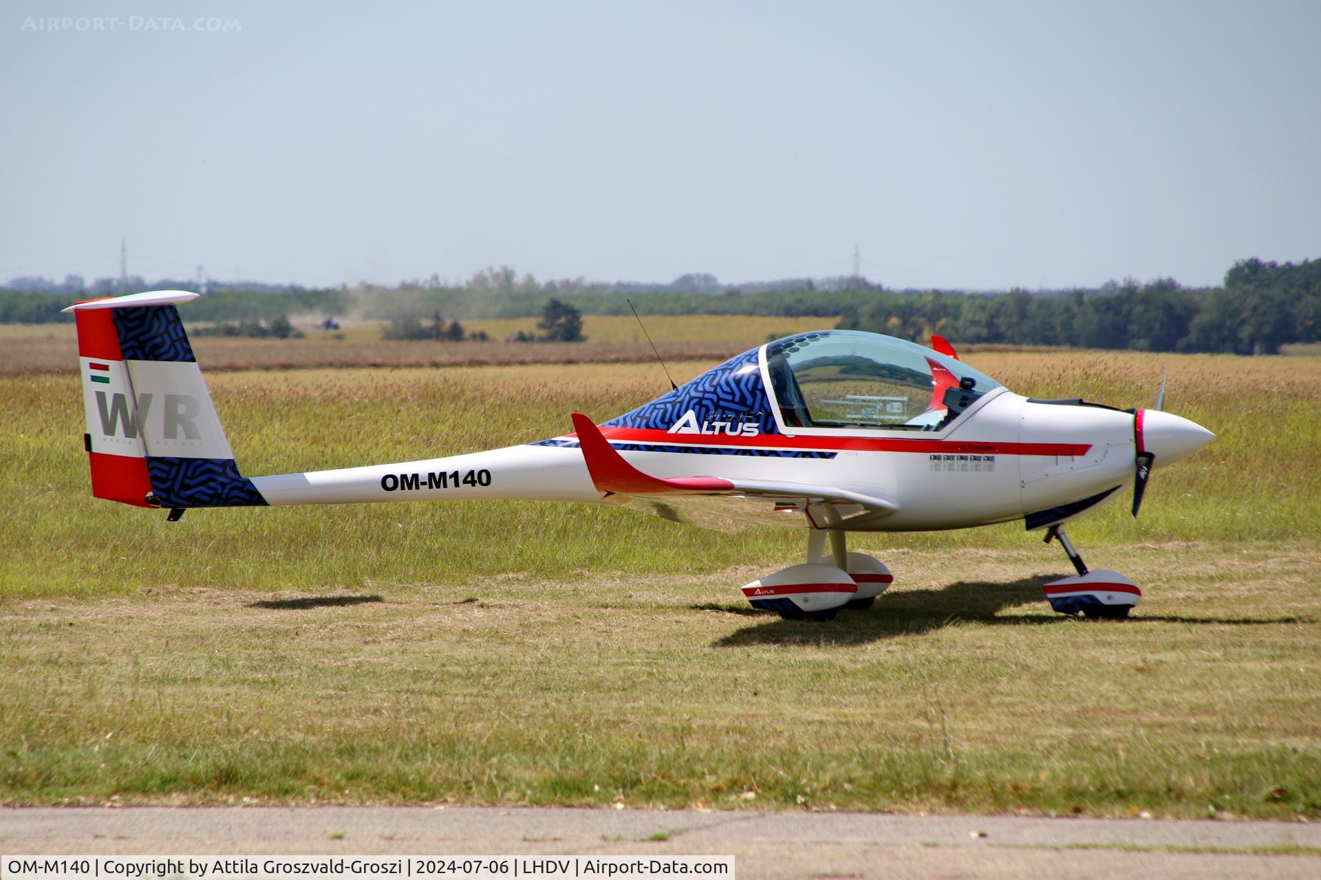 OM-M140, 2023 Altus Aero / Krisztián Dolhai Altus C/N 004, LHDV - Dunaújváros Airport, Kisapostag - Hungary - Ultralight National Championship