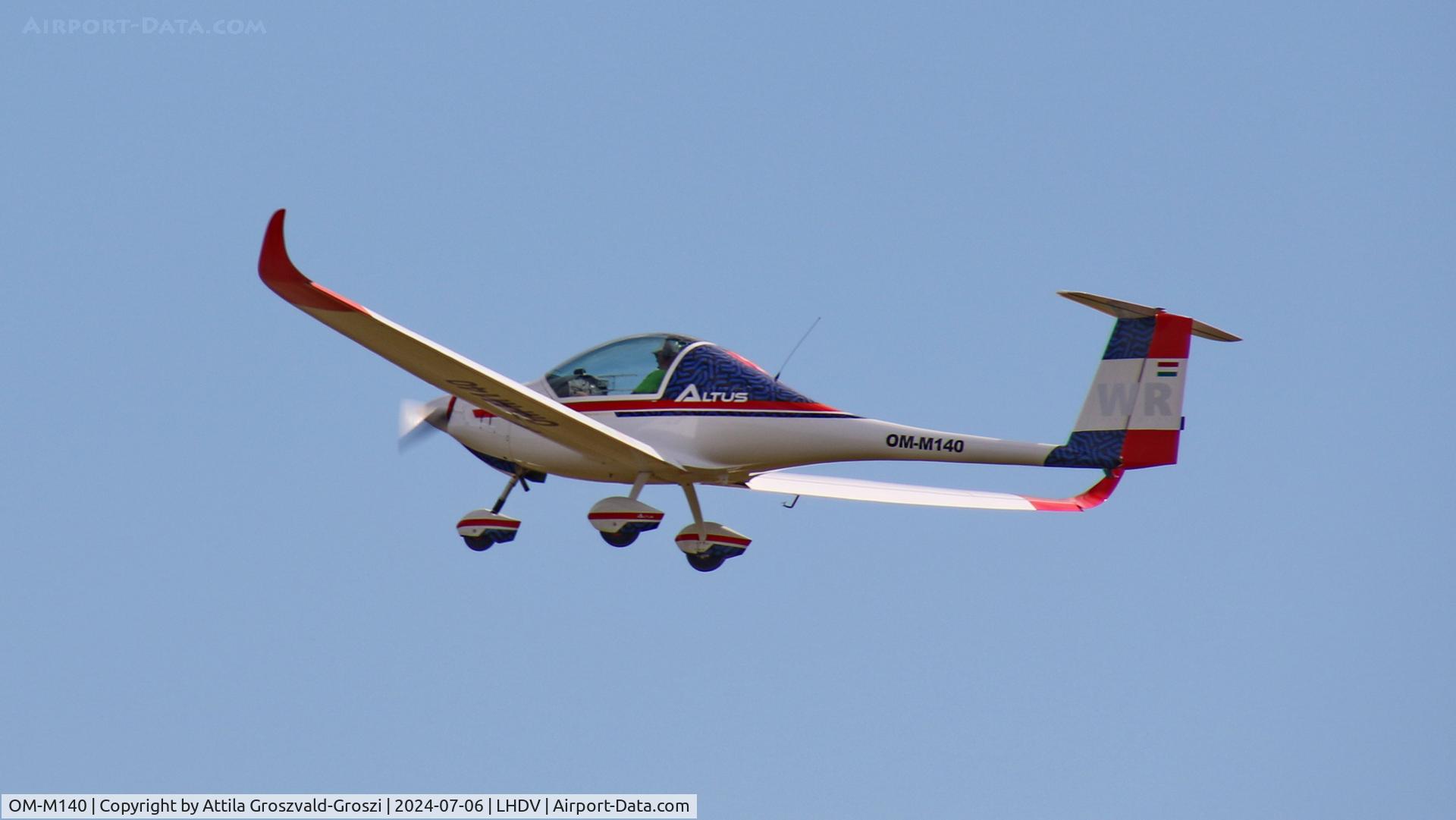 OM-M140, 2023 Altus Aero / Krisztián Dolhai Altus C/N 004, LHDV - Dunaújváros Airport, Kisapostag - Hungary - Ultralight National Championship