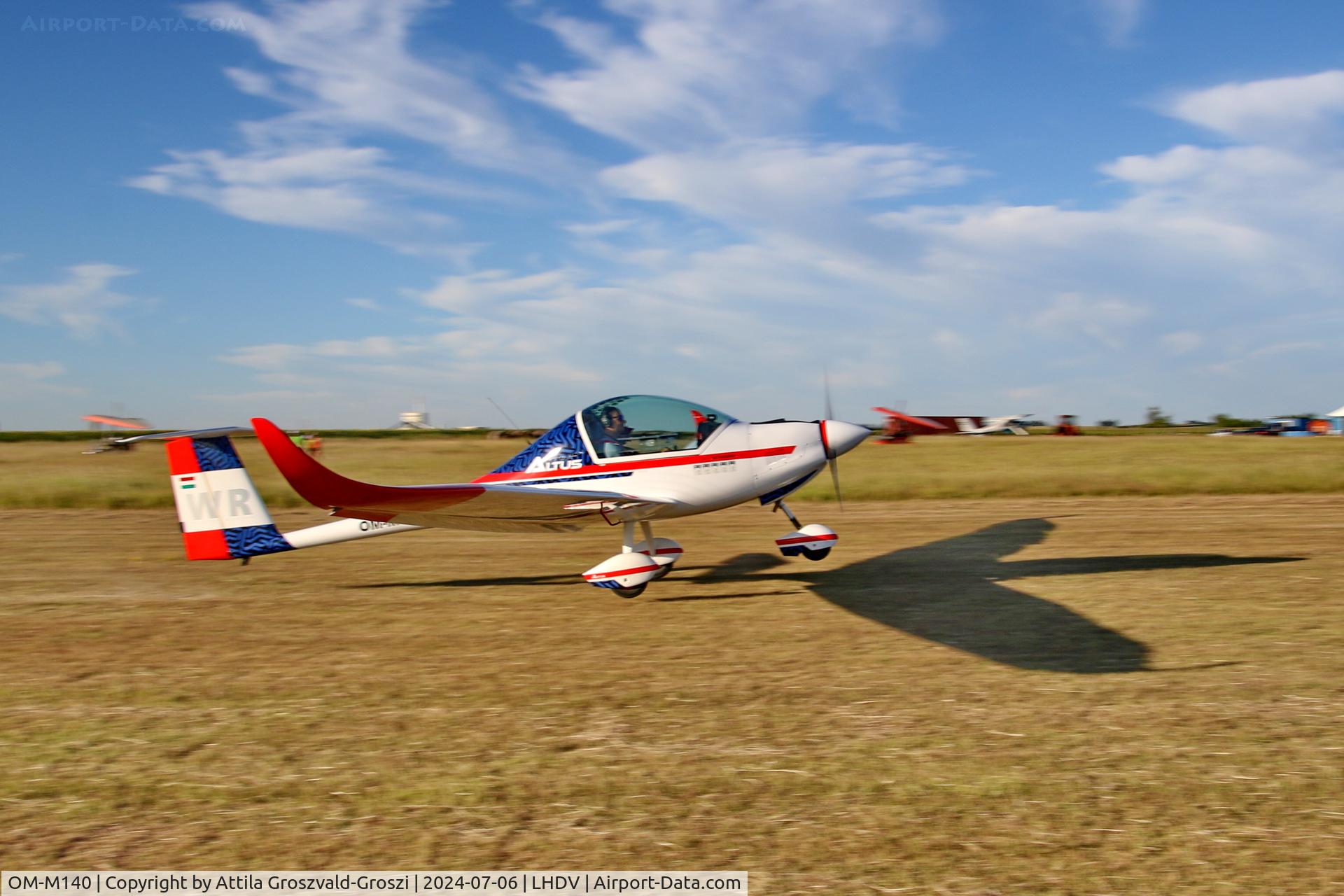 OM-M140, 2023 Altus Aero / Krisztián Dolhai Altus C/N 004, LHDV - Dunaújváros Airport, Kisapostag - Hungary - Ultralight National Championship