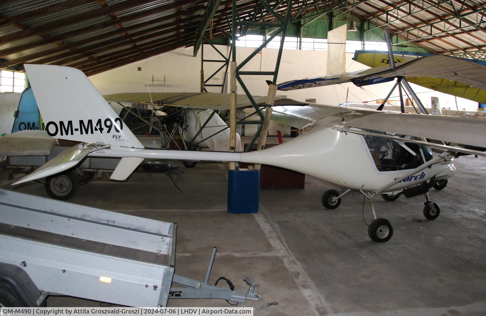 OM-M490, 1995 Fly Synthesis Storch C/N 052, LHDV - Dunaújváros Airport, Kisapostag - Hungary