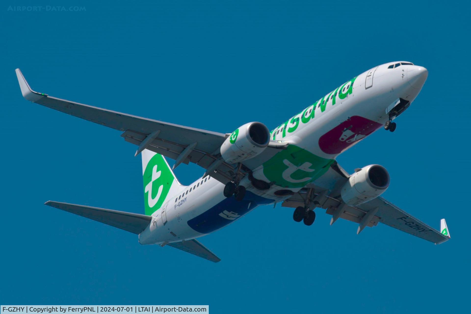 F-GZHY, 2016 Boeing 737-8K2 C/N 41344, Transavia B738