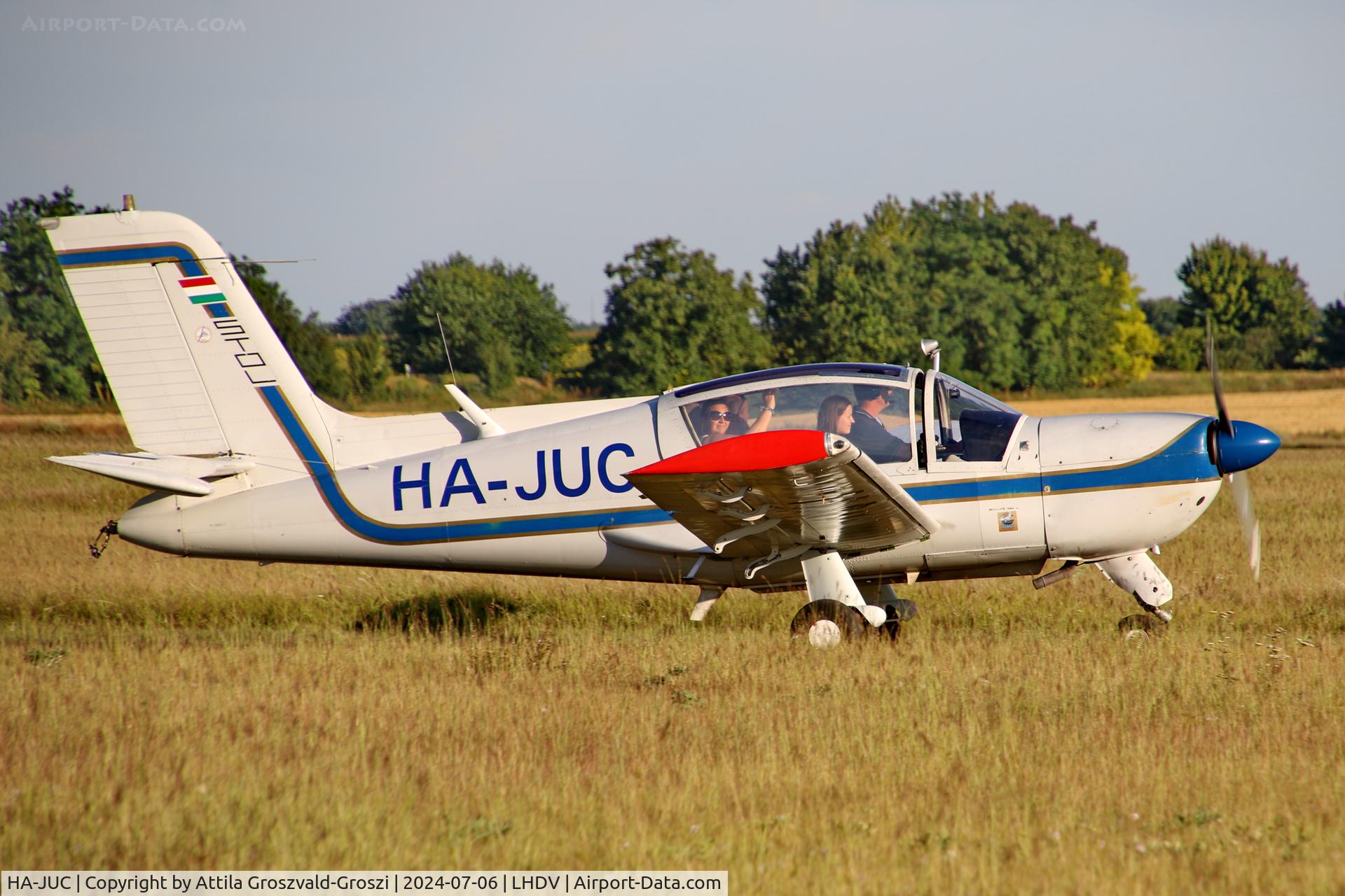 HA-JUC, 1978 Socata MS-893E-D Rallye 180GT Gaillard C/N 13181, LHDV - Dunaújváros Airport, Kisapostag - Hungary