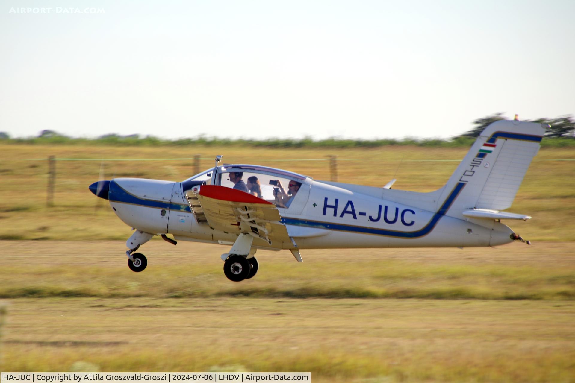 HA-JUC, 1978 Socata MS-893E-D Rallye 180GT Gaillard C/N 13181, LHDV - Dunaújváros Airport, Kisapostag - Hungary