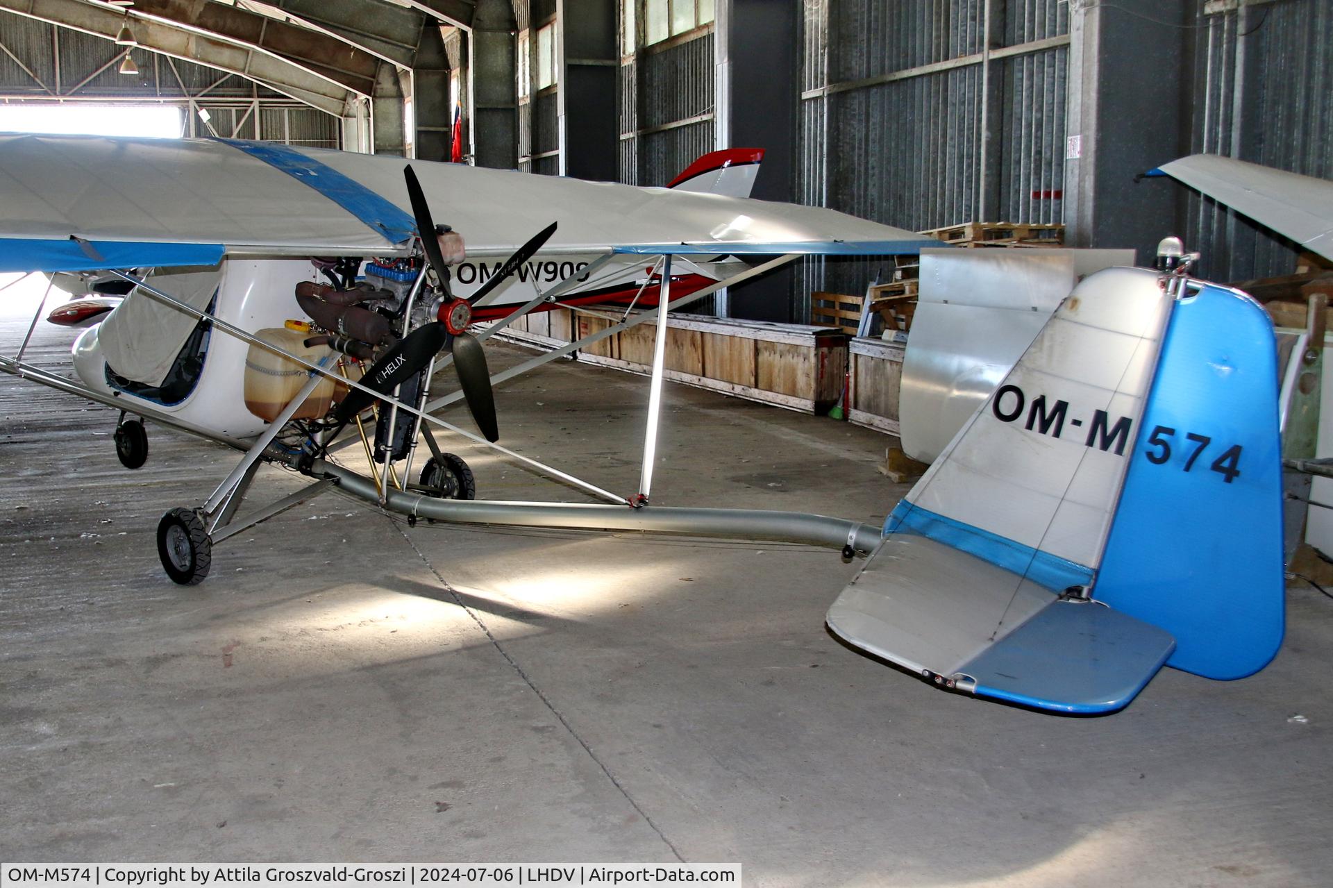 OM-M574, Ferrari ULM Tucano C/N 328FV, LHDV - Dunaújváros Airport, Kisapostag - Hungary