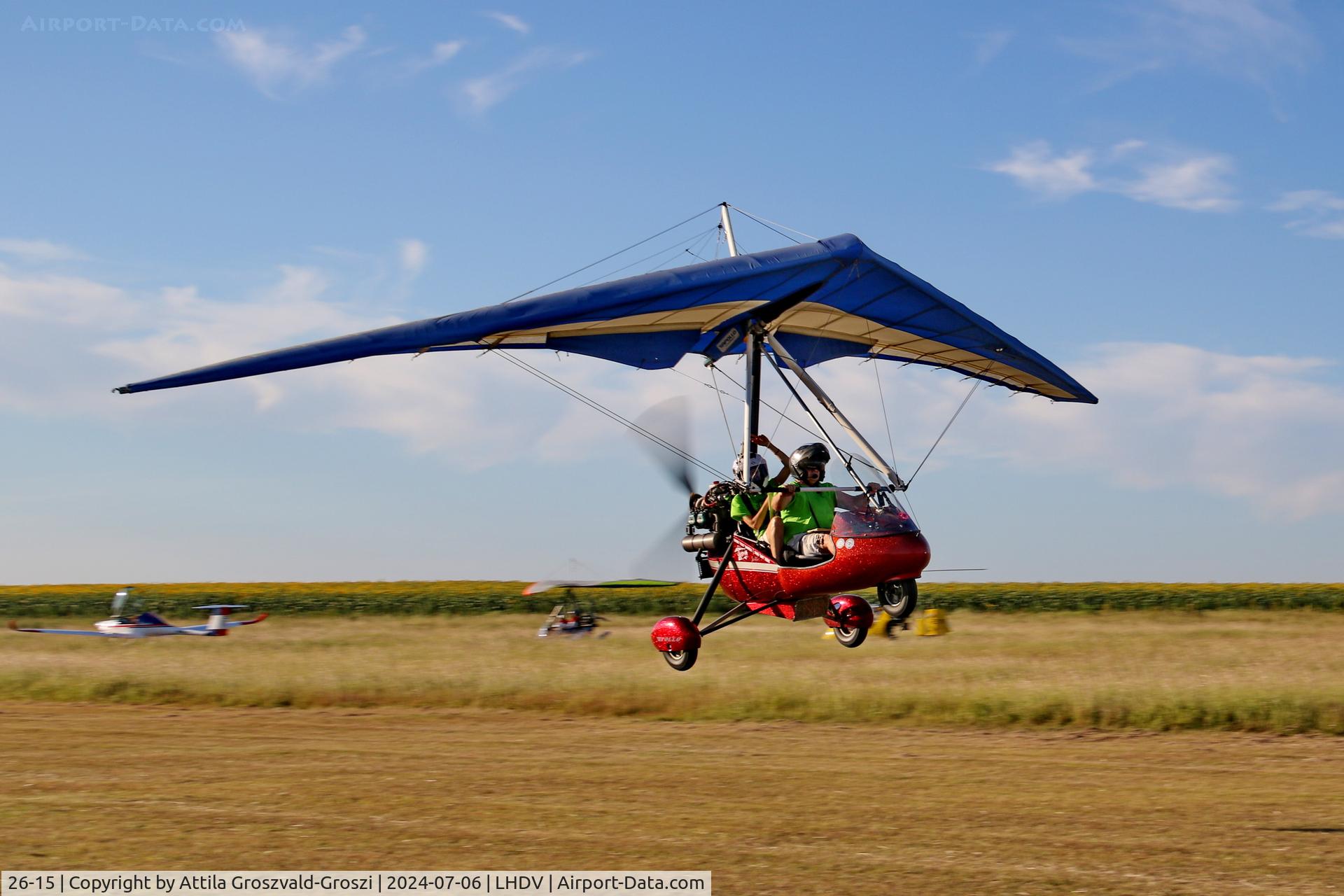 26-15, 2012 Halley Apollo C-15A / Jet Star C/N 040412 / 250512, LHDV - Dunaújváros Airport, Kisapostag - Hungary - Ultralight National Championship