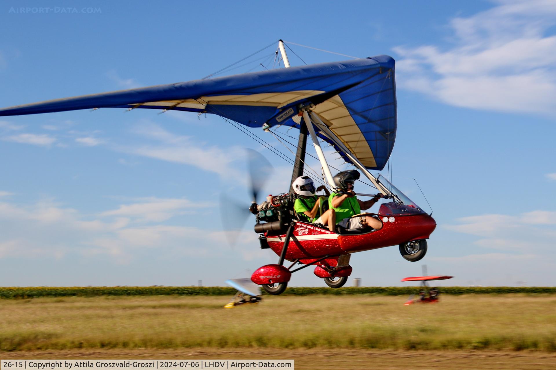 26-15, 2012 Halley Apollo C-15A / Jet Star C/N 040412 / 250512, LHDV - Dunaújváros Airport, Kisapostag - Hungary - Ultralight National Championship