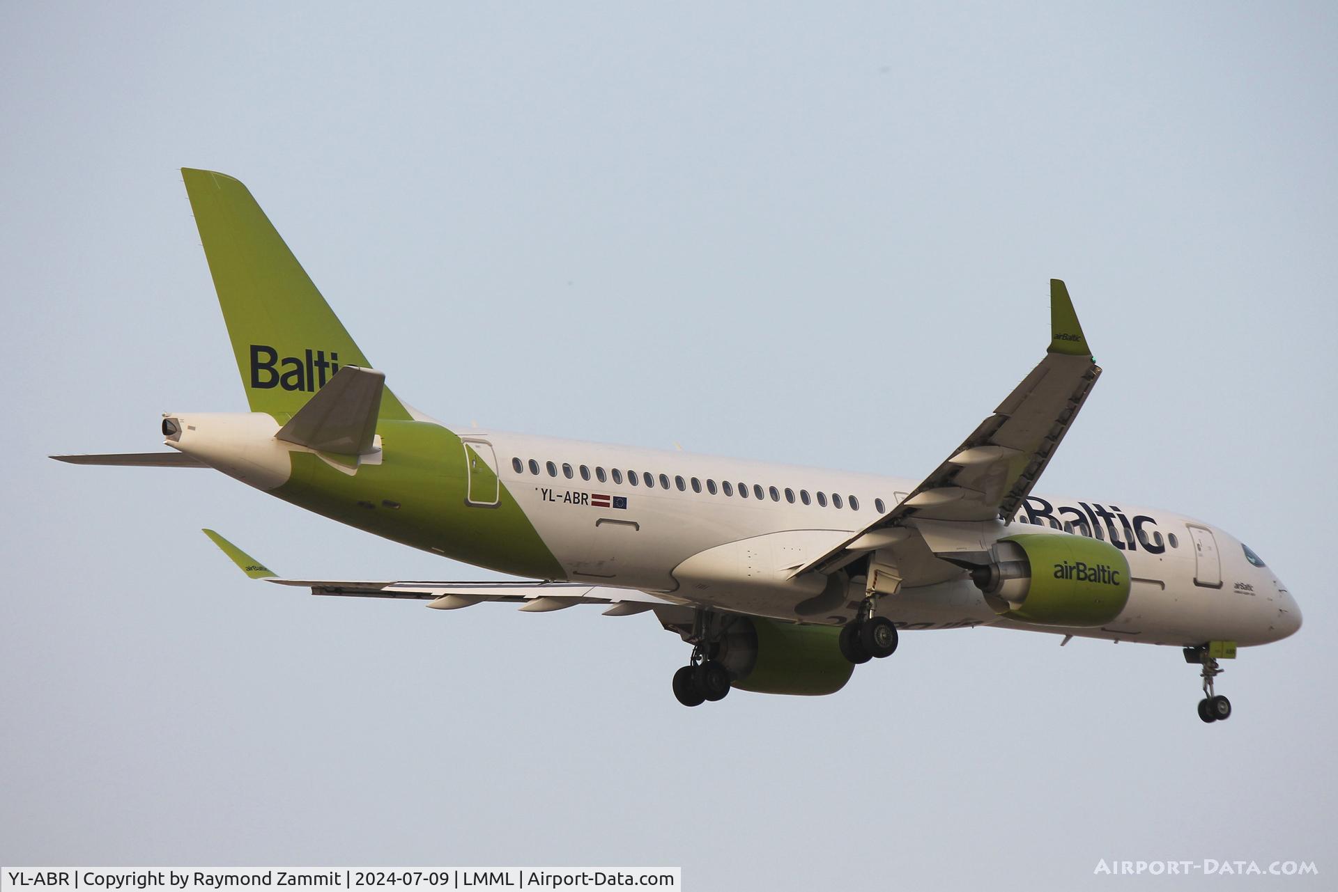 YL-ABR, Airbus 220-371 C/N 55240, A220 YL-ABR Air Baltic