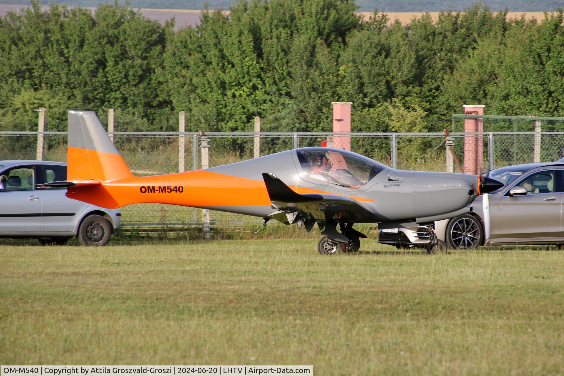 OM-M540, 2023 BlackWing BW 635RG C/N 022, LHTV - Tótvázsony-Kövesgyurpuszta Airport, Hungary