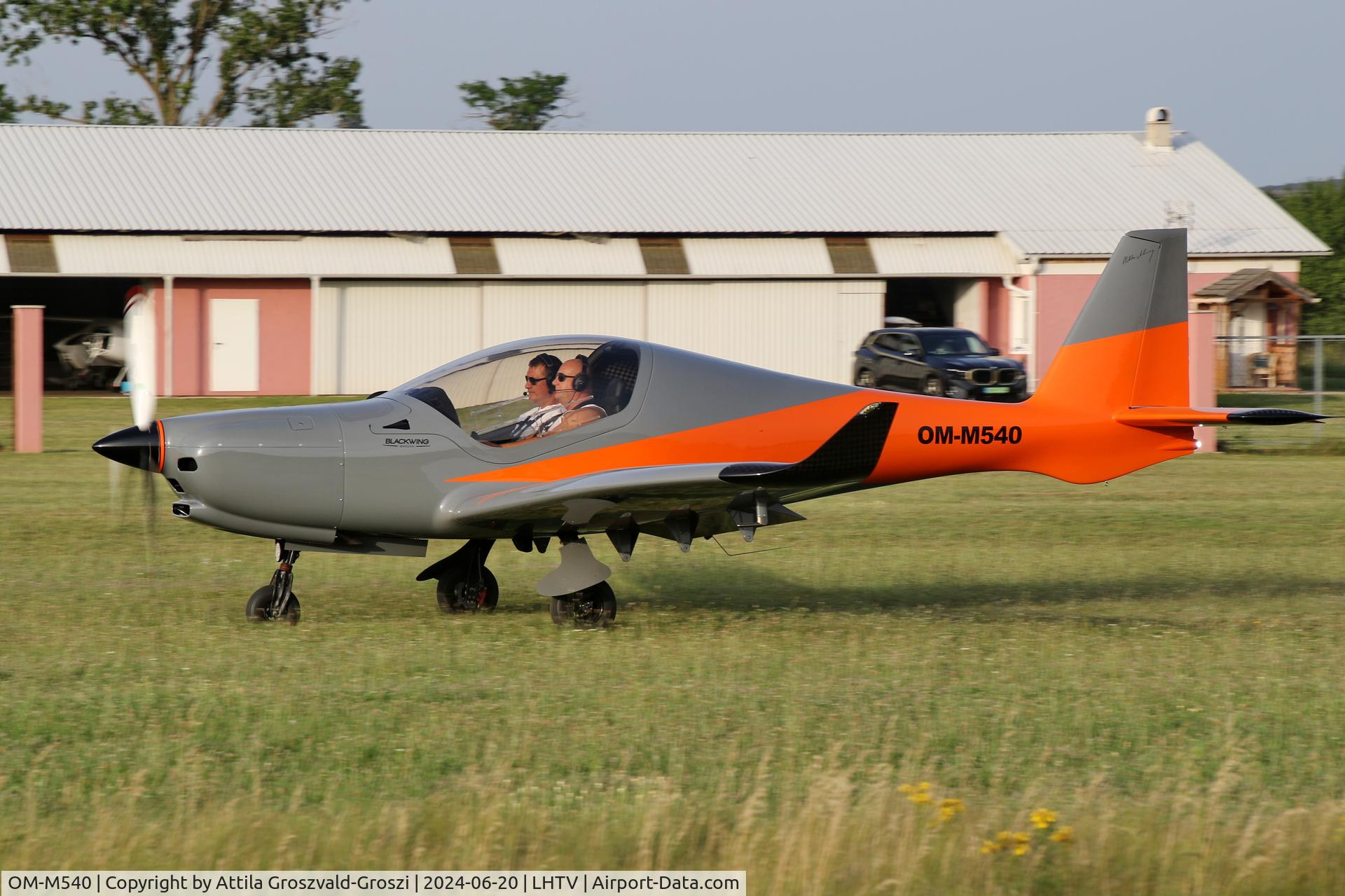 OM-M540, 2023 BlackWing BW 635RG C/N 022, LHTV - Tótvázsony-Kövesgyurpuszta Airport, Hungary