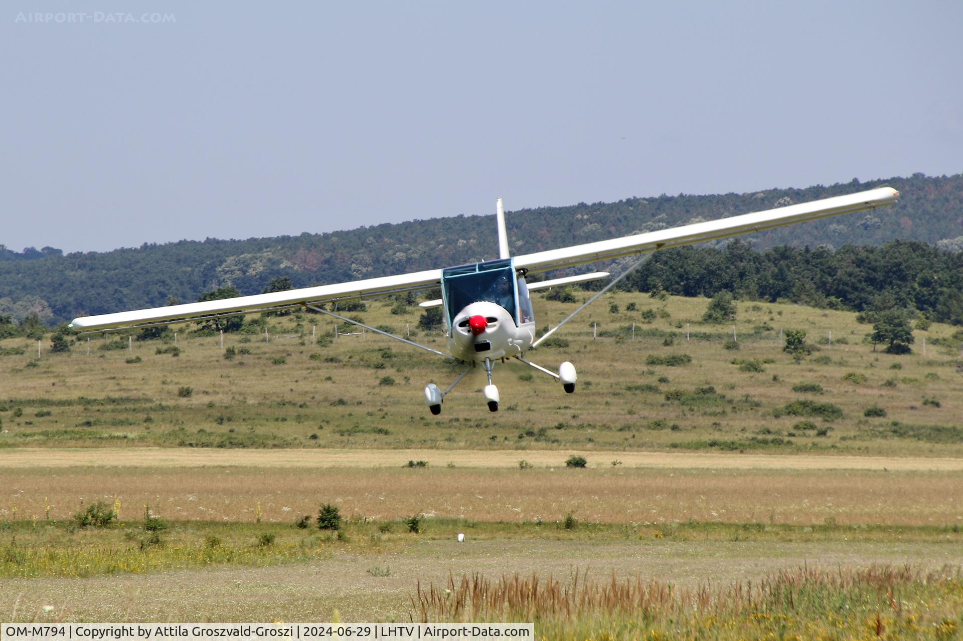 OM-M794, Fly Synthesis Storch CL C/N 377A433, LHTV - Tótvázsony-Kövesgyurpuszta Airport, Hungary