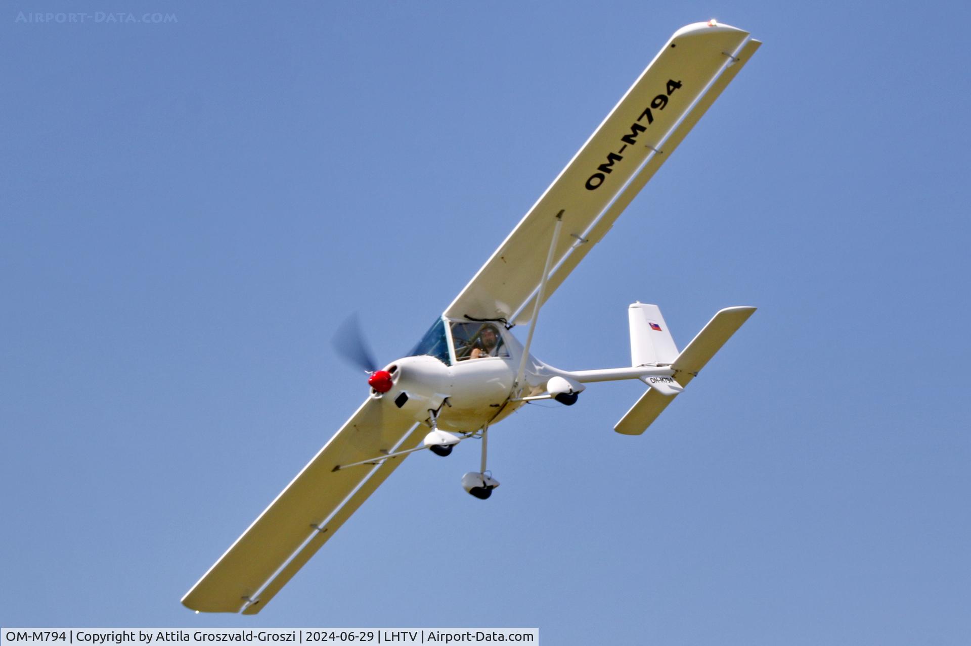 OM-M794, Fly Synthesis Storch CL C/N 377A433, LHTV - Tótvázsony-Kövesgyurpuszta Airport, Hungary
