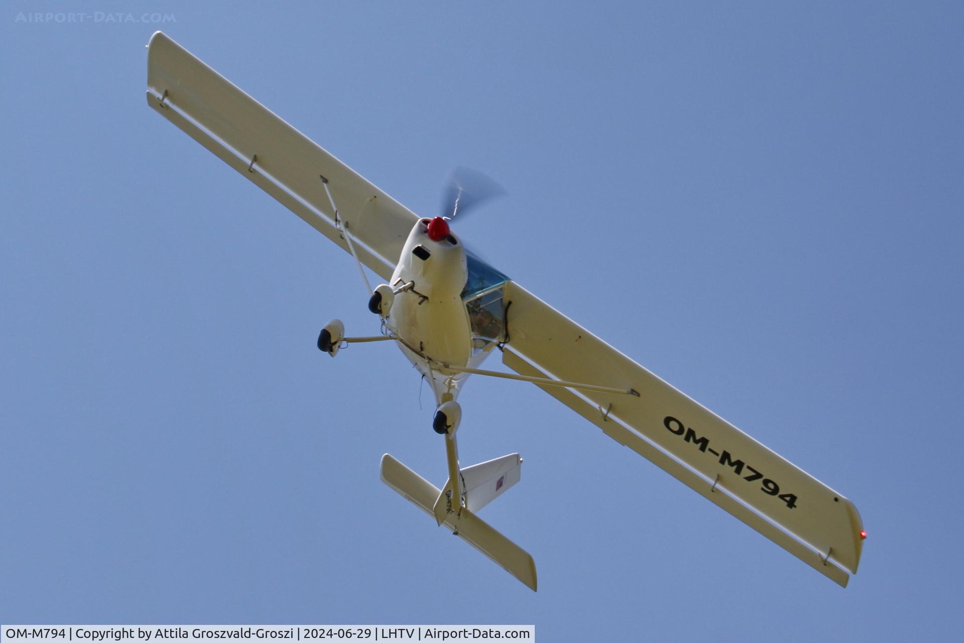 OM-M794, Fly Synthesis Storch CL C/N 377A433, LHTV - Tótvázsony-Kövesgyurpuszta Airport, Hungary