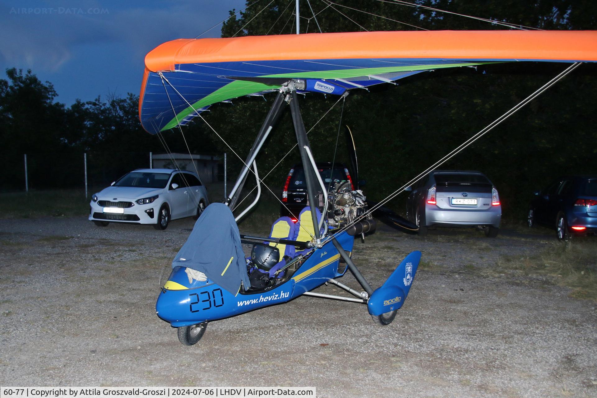 60-77, 2002 Halley Apollo C-17 Racer GT C/N 170902, LHDV - Dunaújváros Airport, Kisapostag - Hungary - Ultralight National Championship