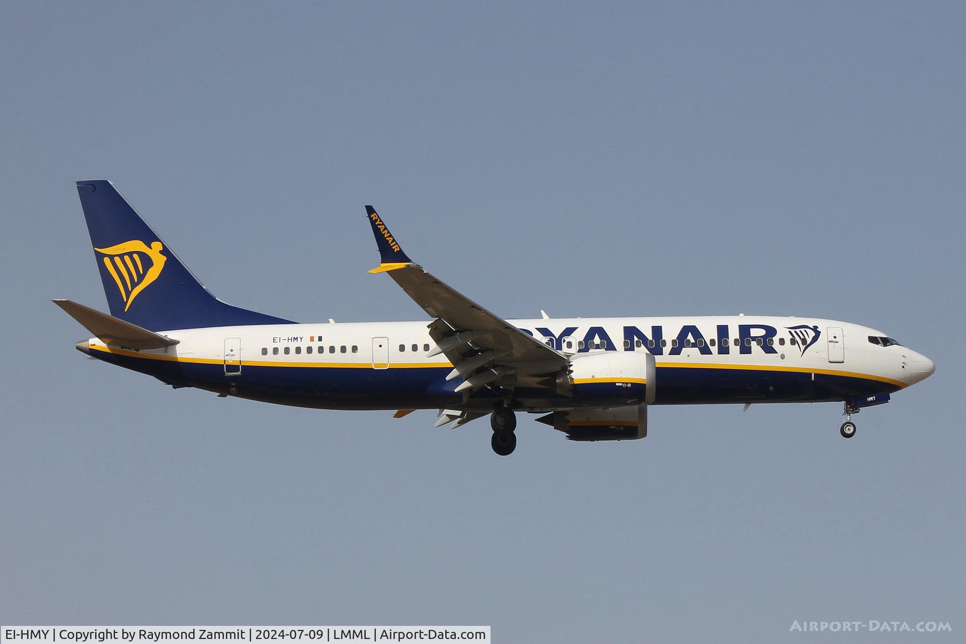 EI-HMY, 2022 Boeing 737-8-200 MAX C/N 65897, B737-8 MAX EI-HMY Ryanair