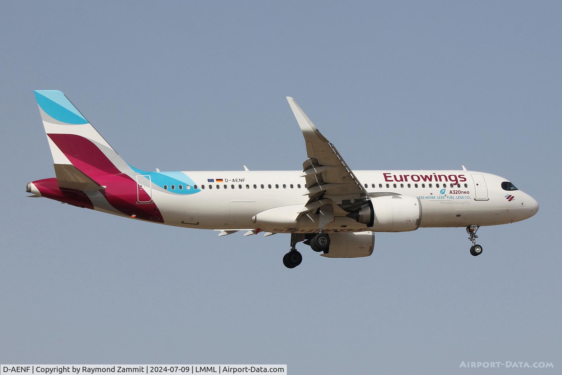 D-AENF, 2022 Airbus A320-251N C/N 10674, A320Neo D-AENF Eurowings