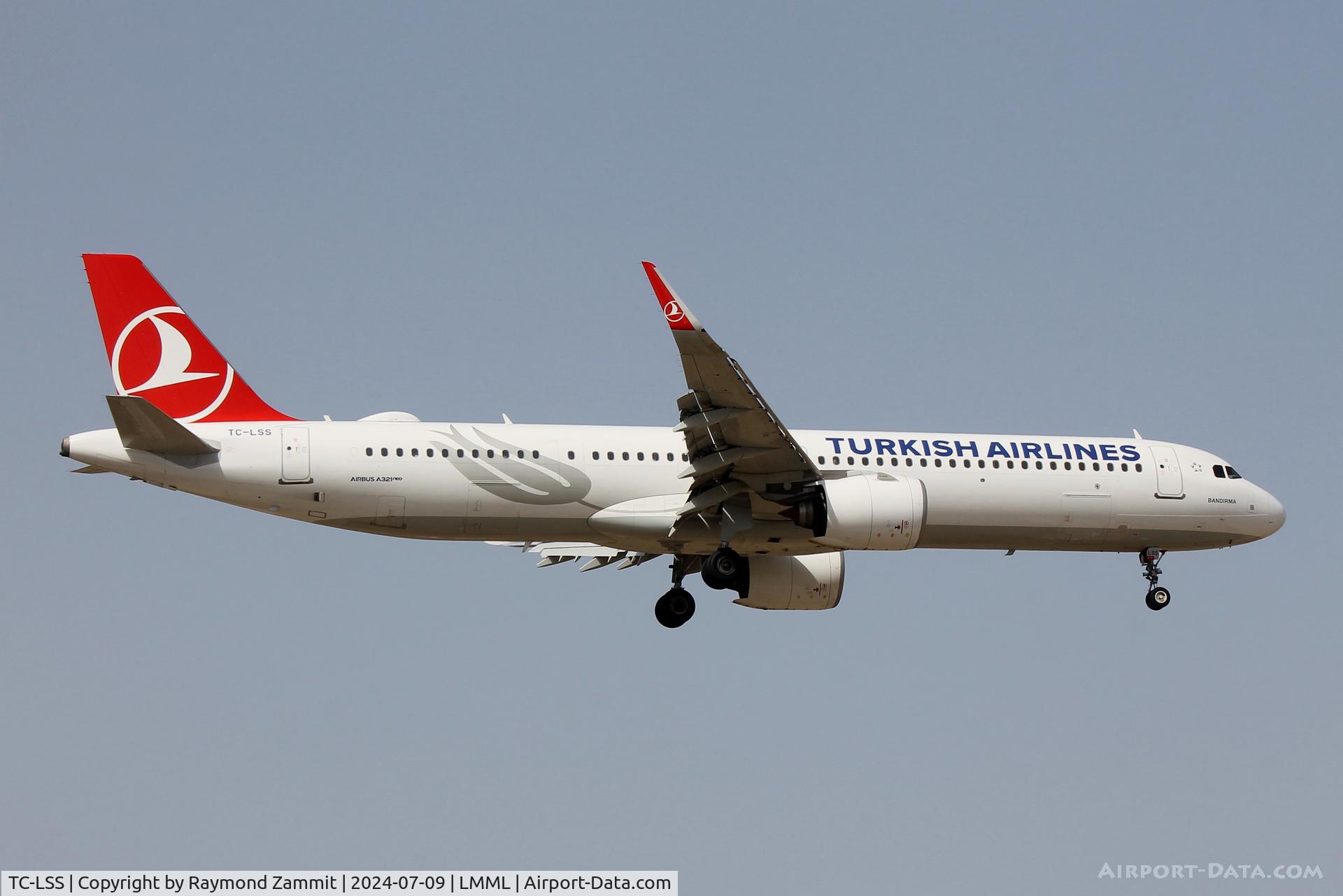TC-LSS, 2020 Airbus A321-271NX C/N 9157, A321Neo TC-LSS Turkish Airlines