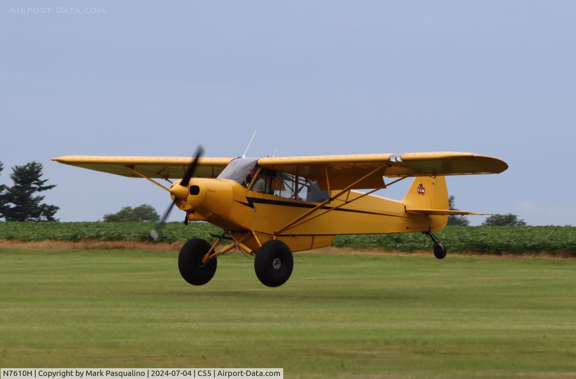 N7610H, Piper PA-18-135 Super Cub C/N 18-917, Piper PA-18-135