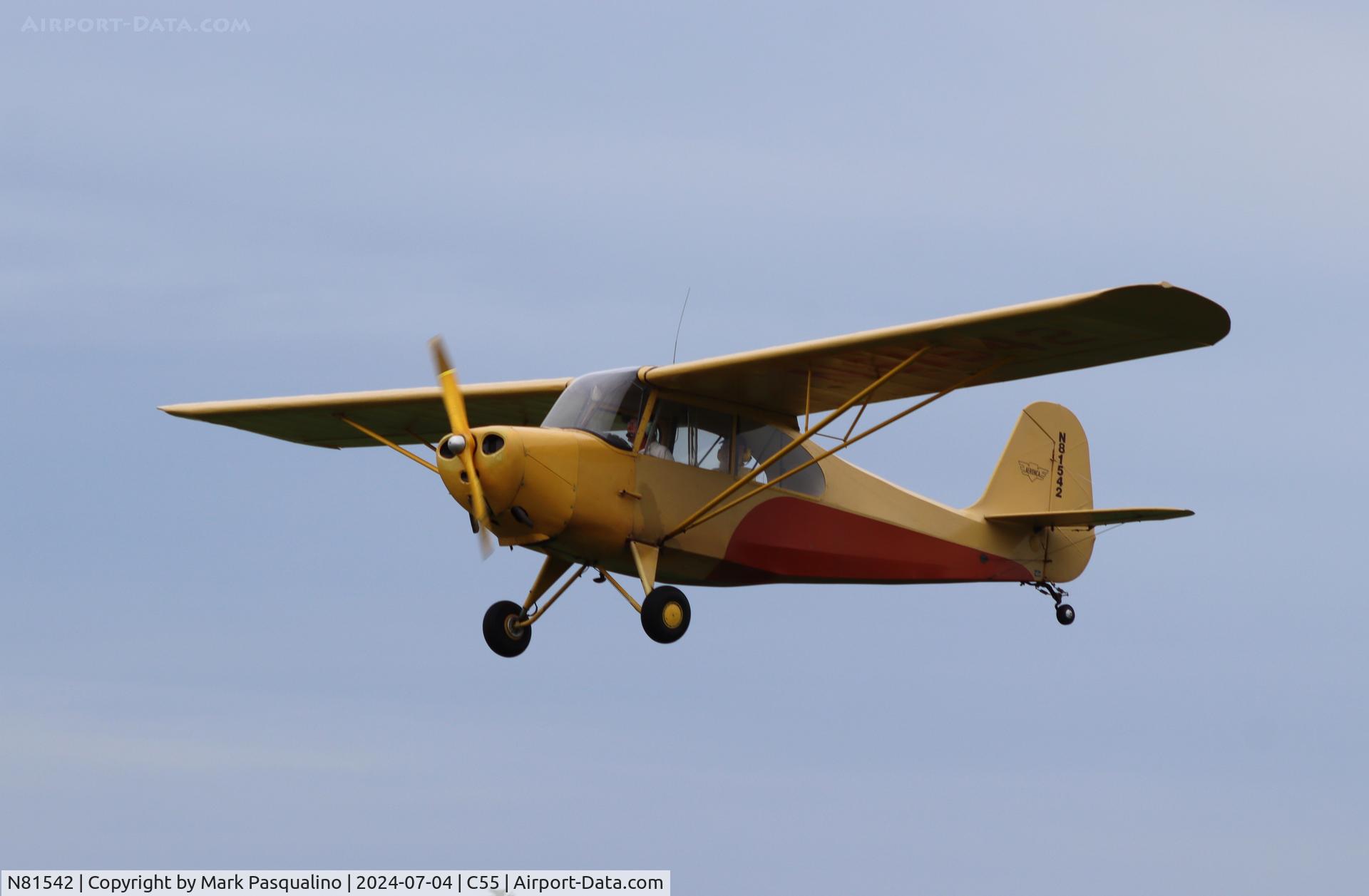 N81542, 1945 Aeronca 7AC Champion C/N 7AC-161, Aeronca 7AC