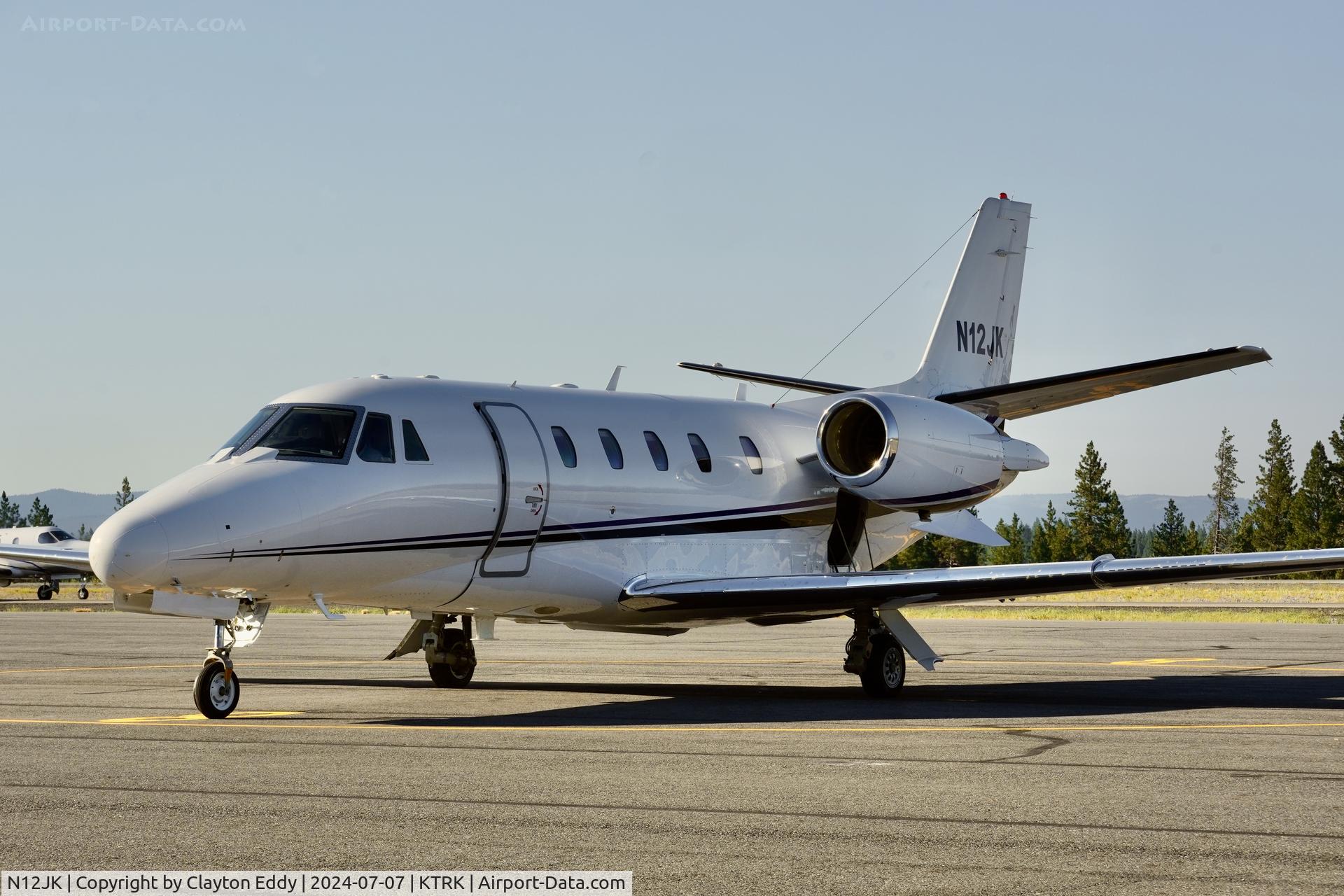 N12JK, 2006 Cessna 560XL Citation C/N 560-5618, Truckee Tahoe Airport in California 2024.